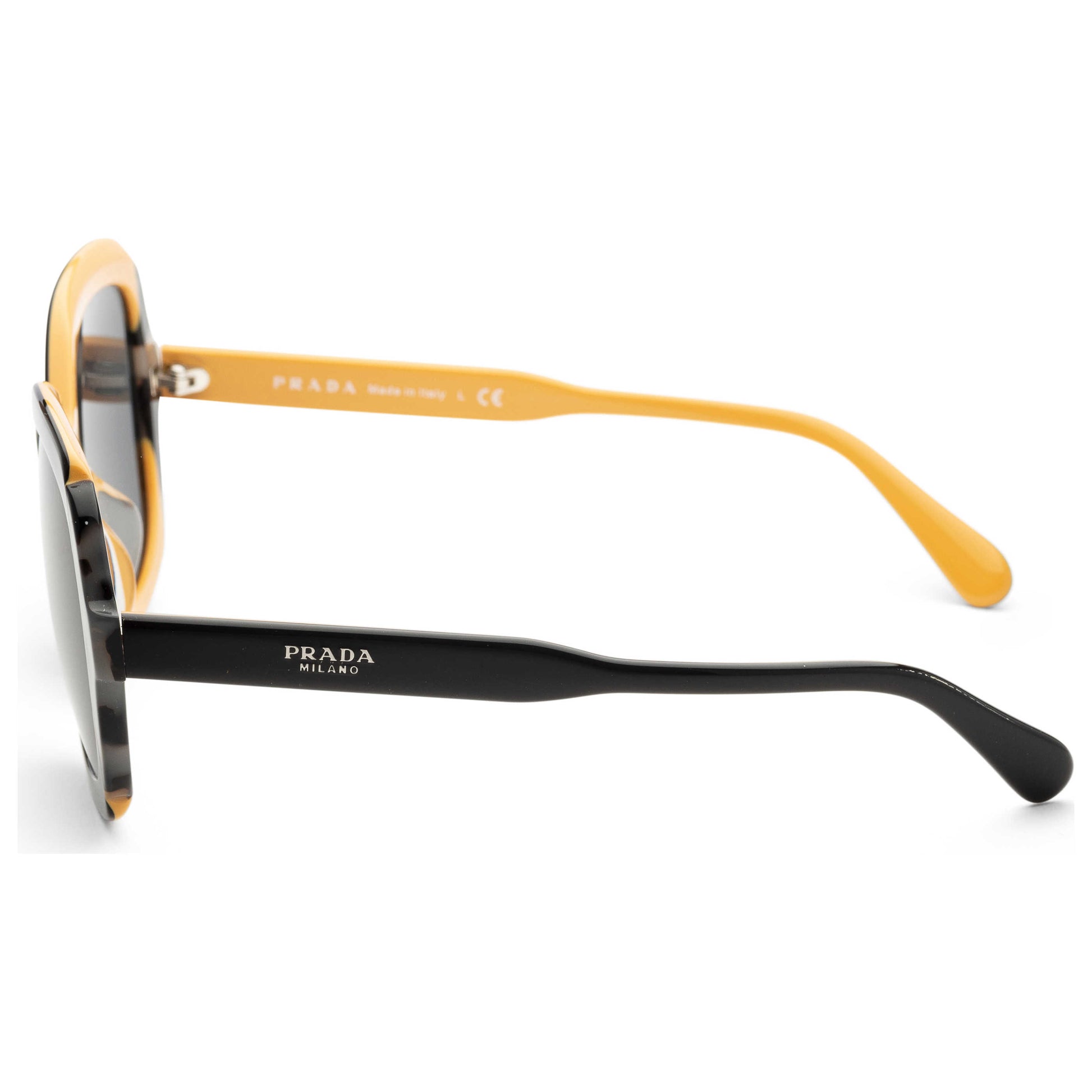 Right view of Prada Fashion Men's Sunglasses PR16USF-CCO1A1-54