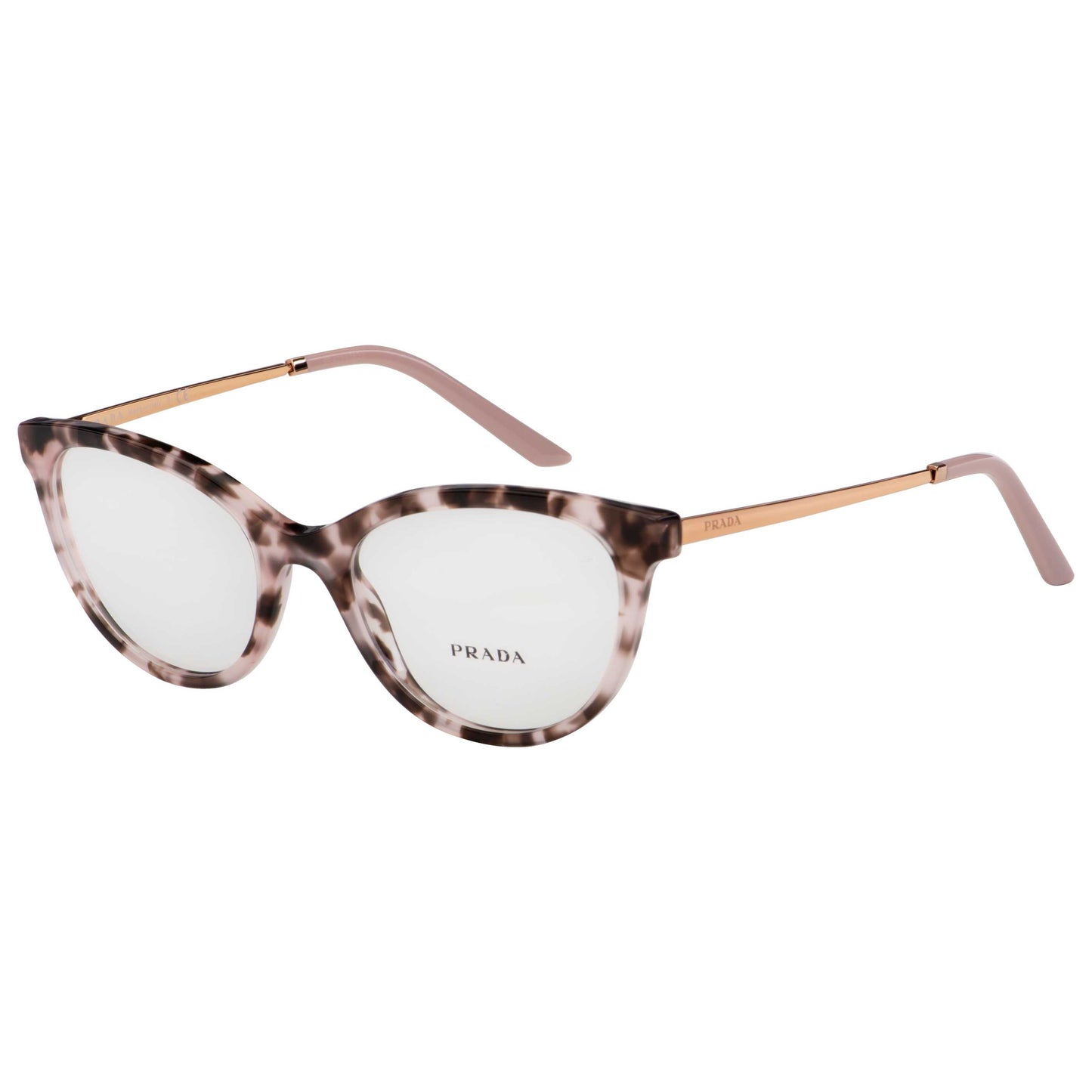 Front view of Prada Fashion Unisex Opticals PR17WV-ROJ1O1-53