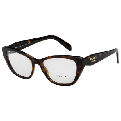 Front view of Prada Fashion Unisex Opticals PR19WV-2AU1O1-53