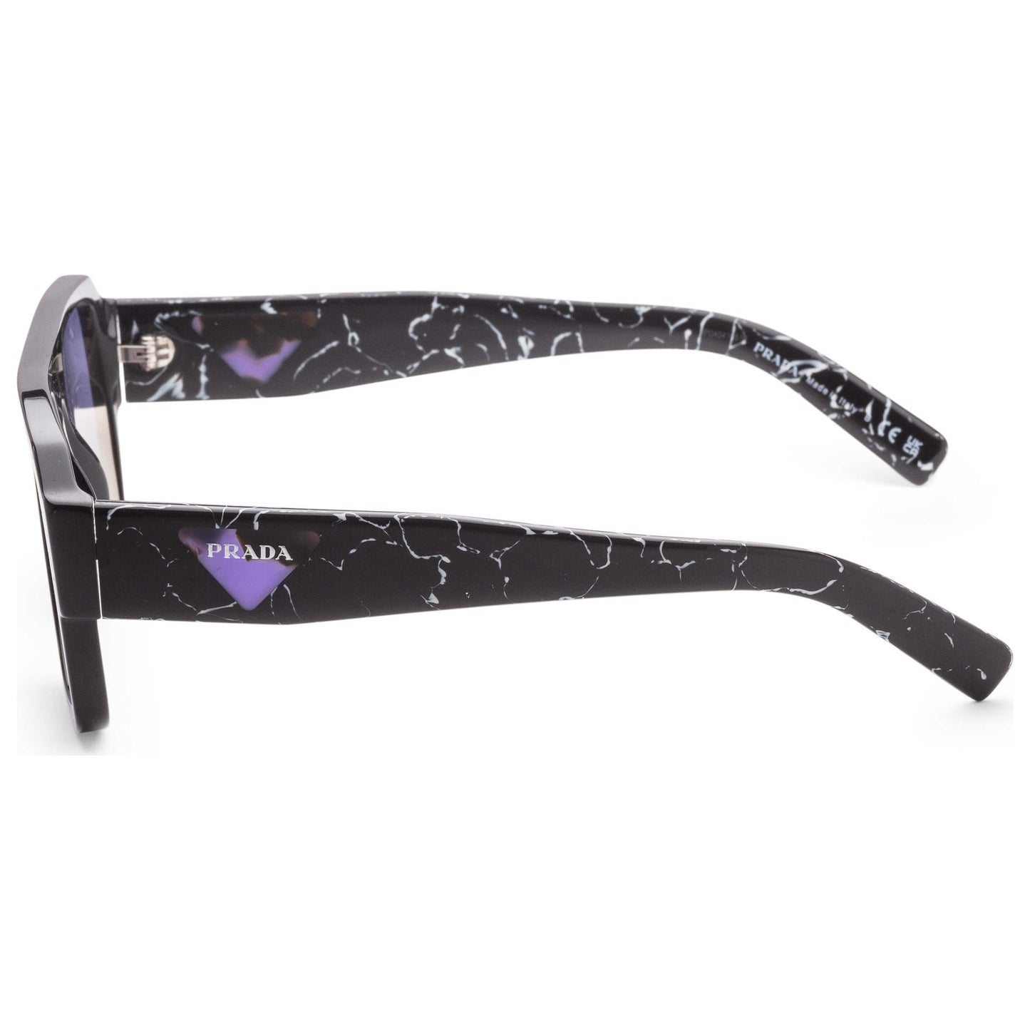 Left view of Prada Fashion Men's Sunglasses PR22YS-1AB05Q-56