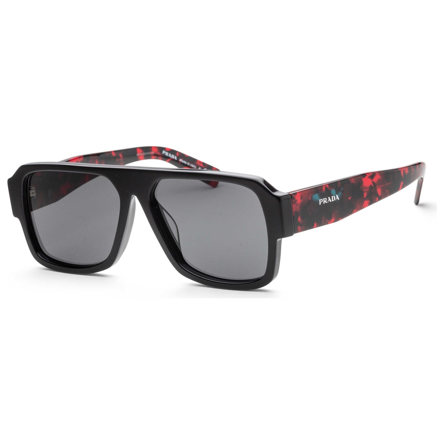 Front view of Prada Fashion Men's Sunglasses PR22YSF-1AB5S0