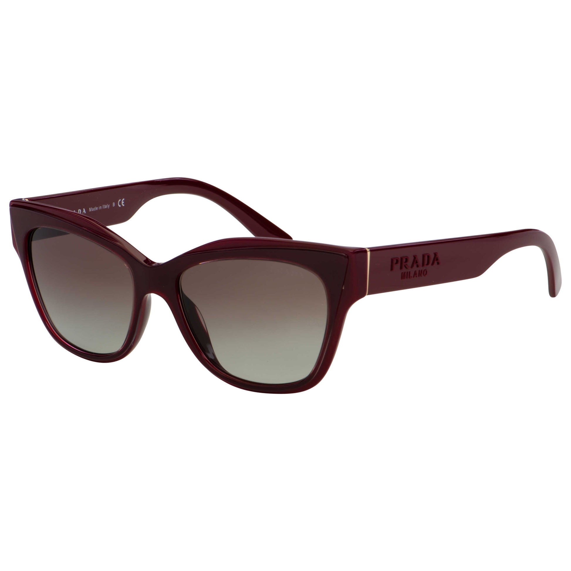 Front view of Prada Fashion Women's Sunglasses PR23XS-UAN0A7-53