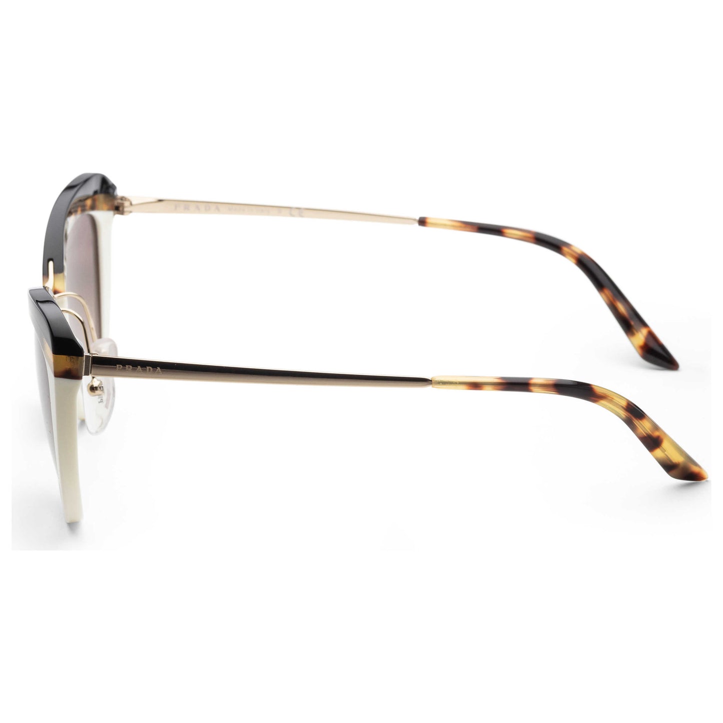 Left view of Prada Fashion Women's Sunglasses PR25XS-05G3D0-55