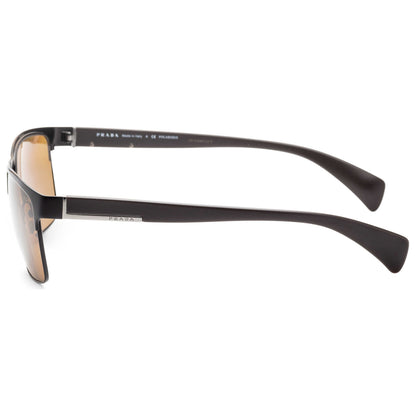 Left view of Prada Conceptual Unisex Sunglasses PR51OS-1BO5Y158