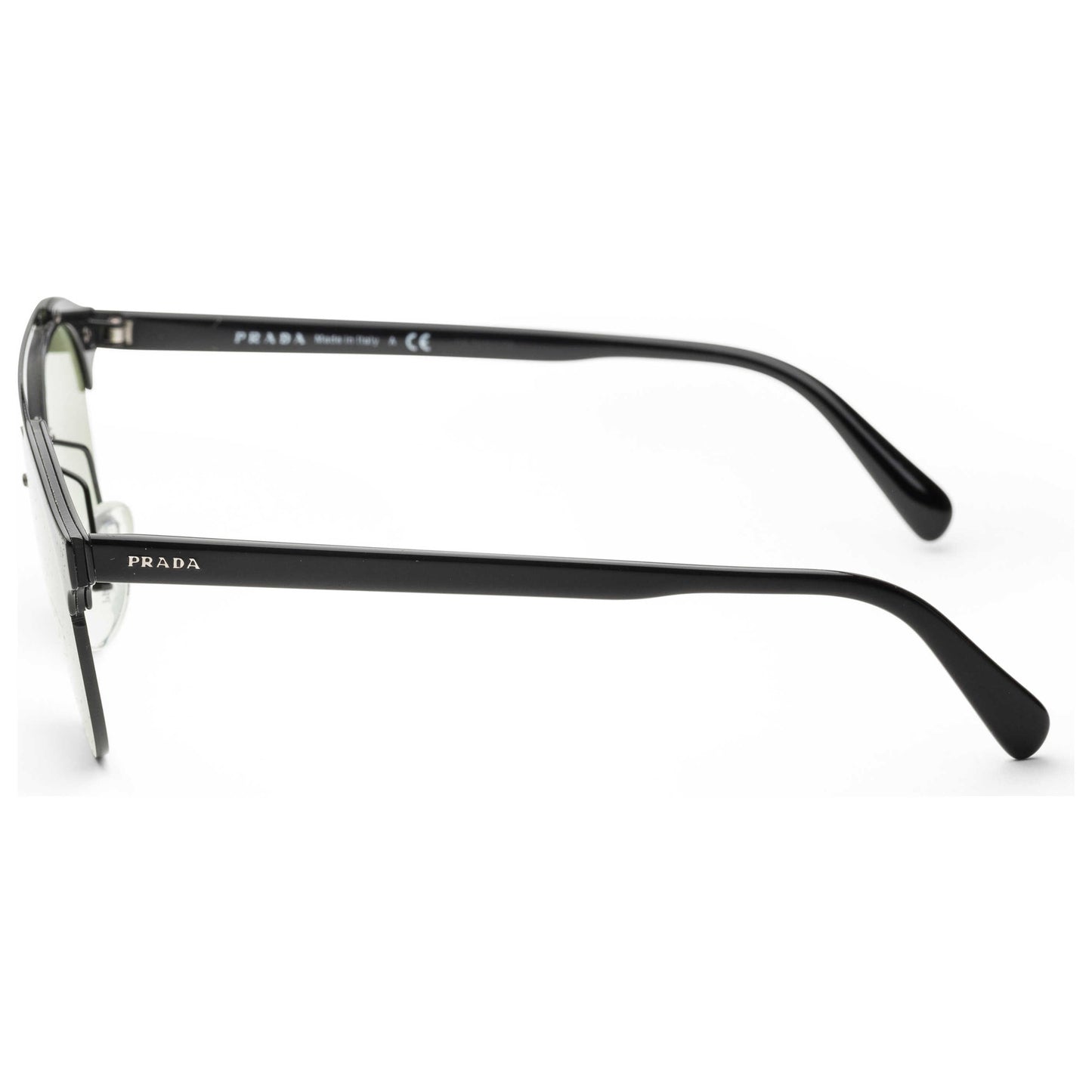 Left view of Prada Fashion Men's Sunglasses PR51V-1AB-411-54