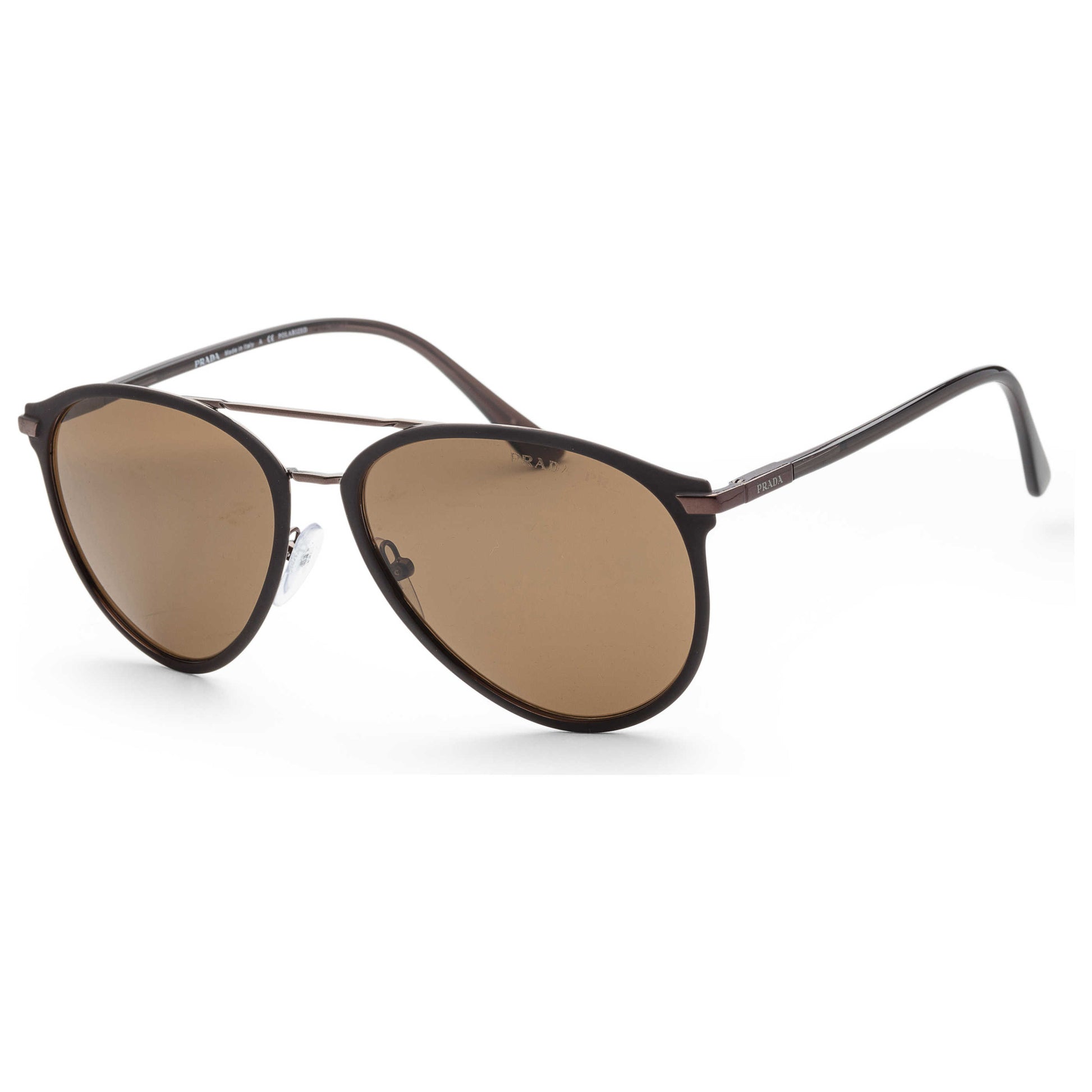 Front view of Prada Fashion Men's Sunglasses PR51WS-GAP01D-59