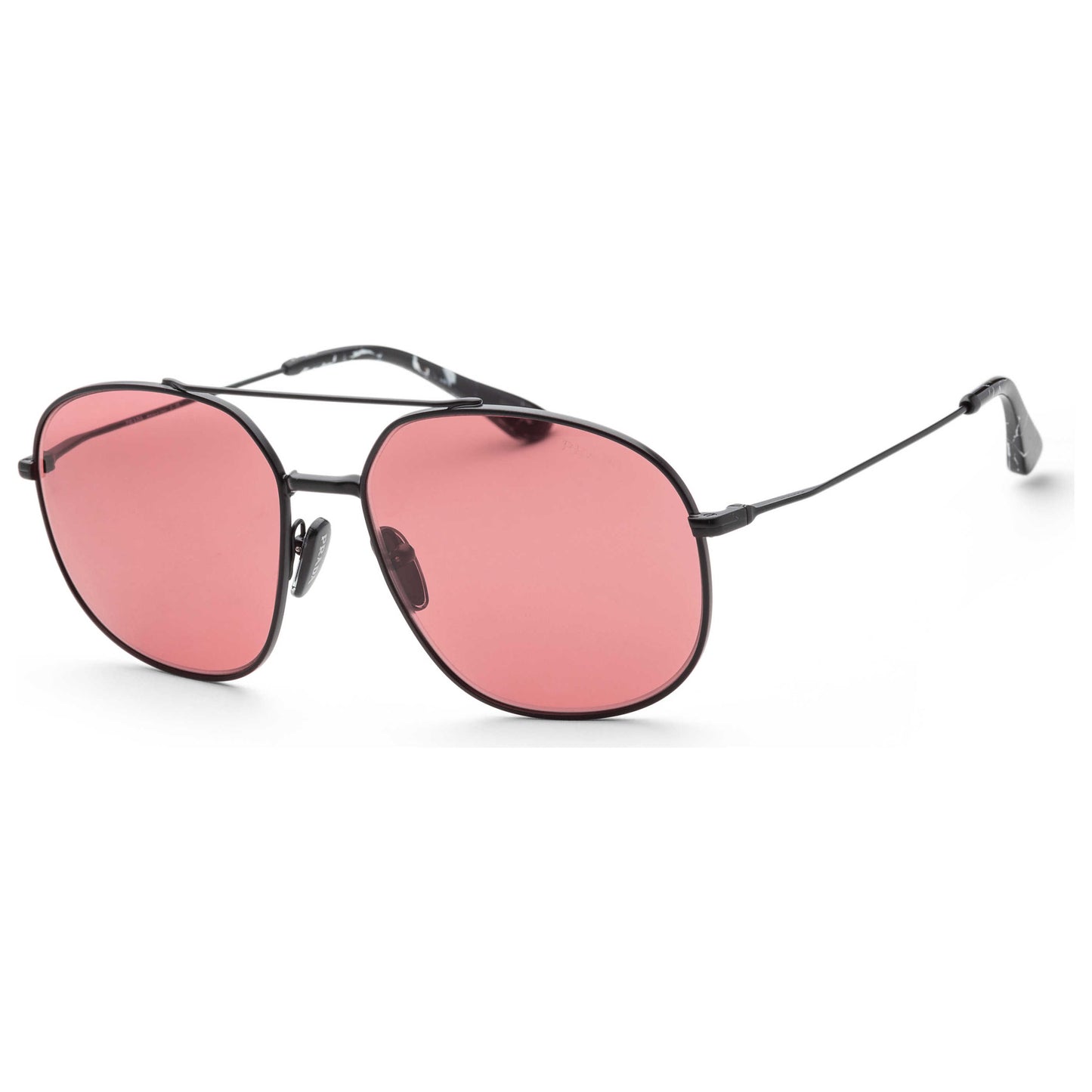 Front view of Prada Fashion Men's Sunglasses PR51YS-1BO06O-58