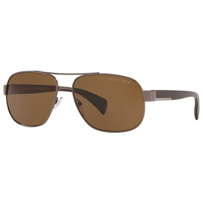 Front view of Prada Fashion Men's Sunglasses PR52PS-5AV5Y161
