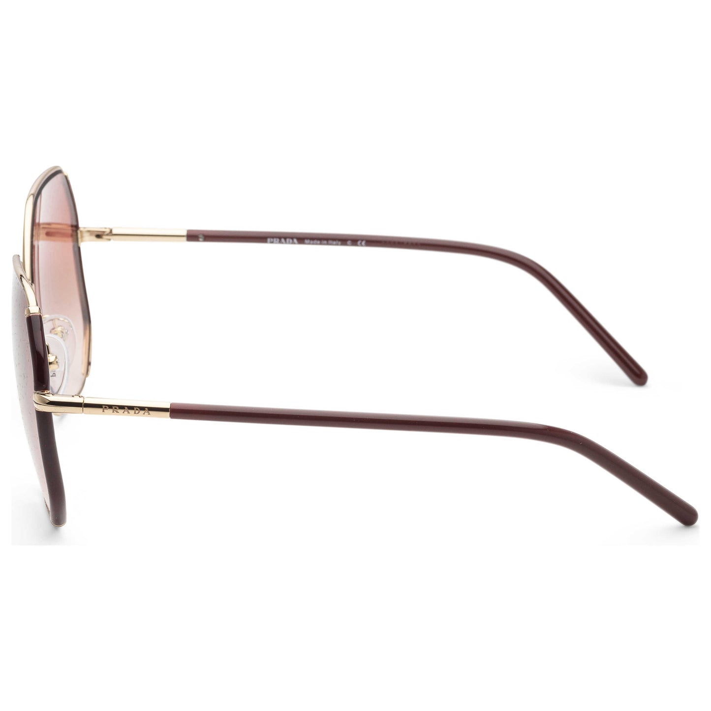 Left view of Prada Fashion Women's Sunglasses PR52WS-07M2F1-58