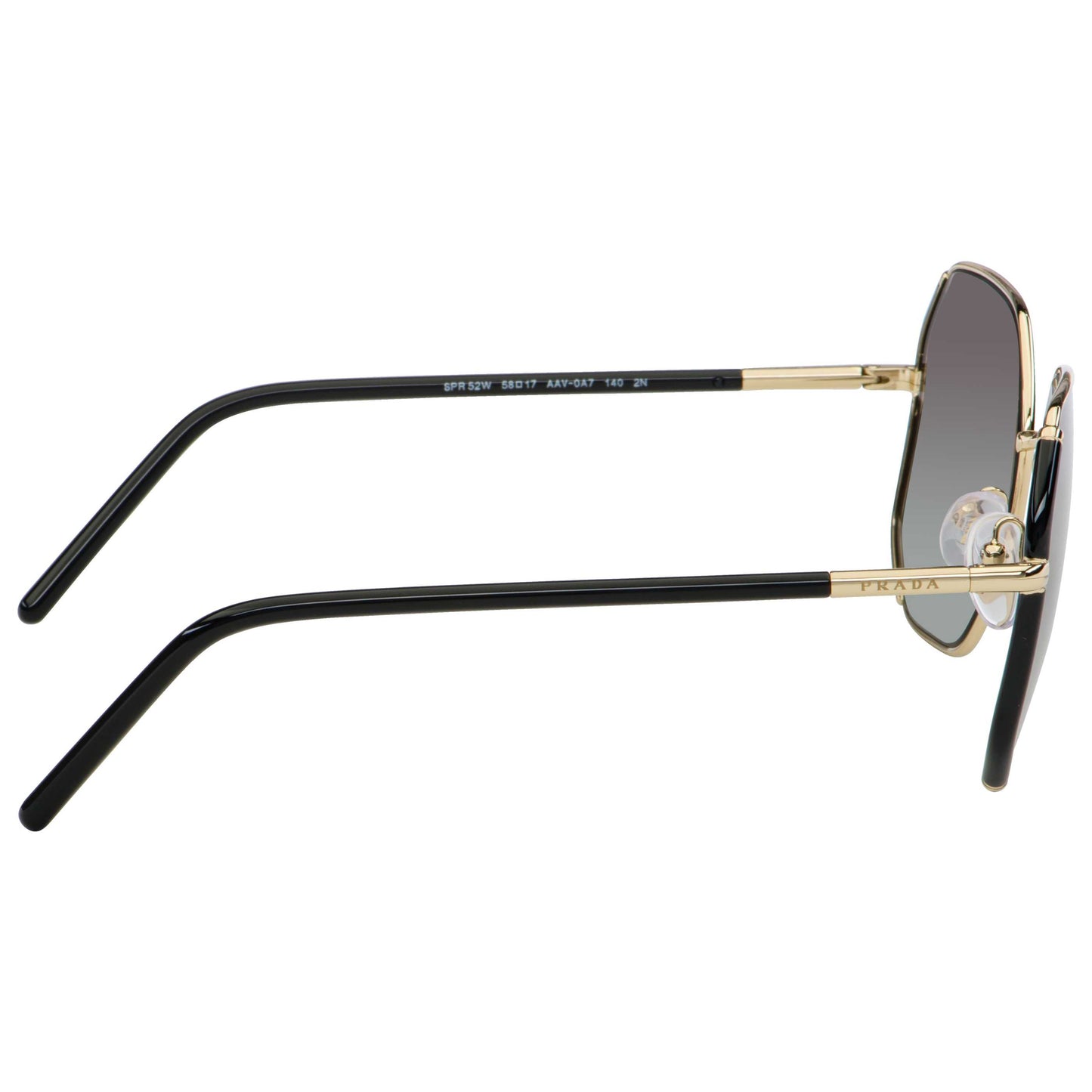Prada Fashion Unisex Sunglasses PR52WS-AAV0A7-58 - Image #3