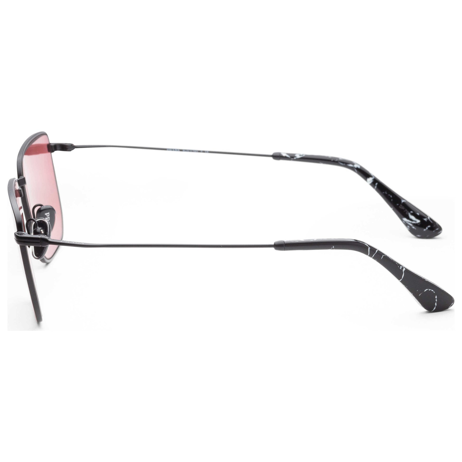 Left view of Prada Fashion Men's Sunglasses PR52YS-1BO06O