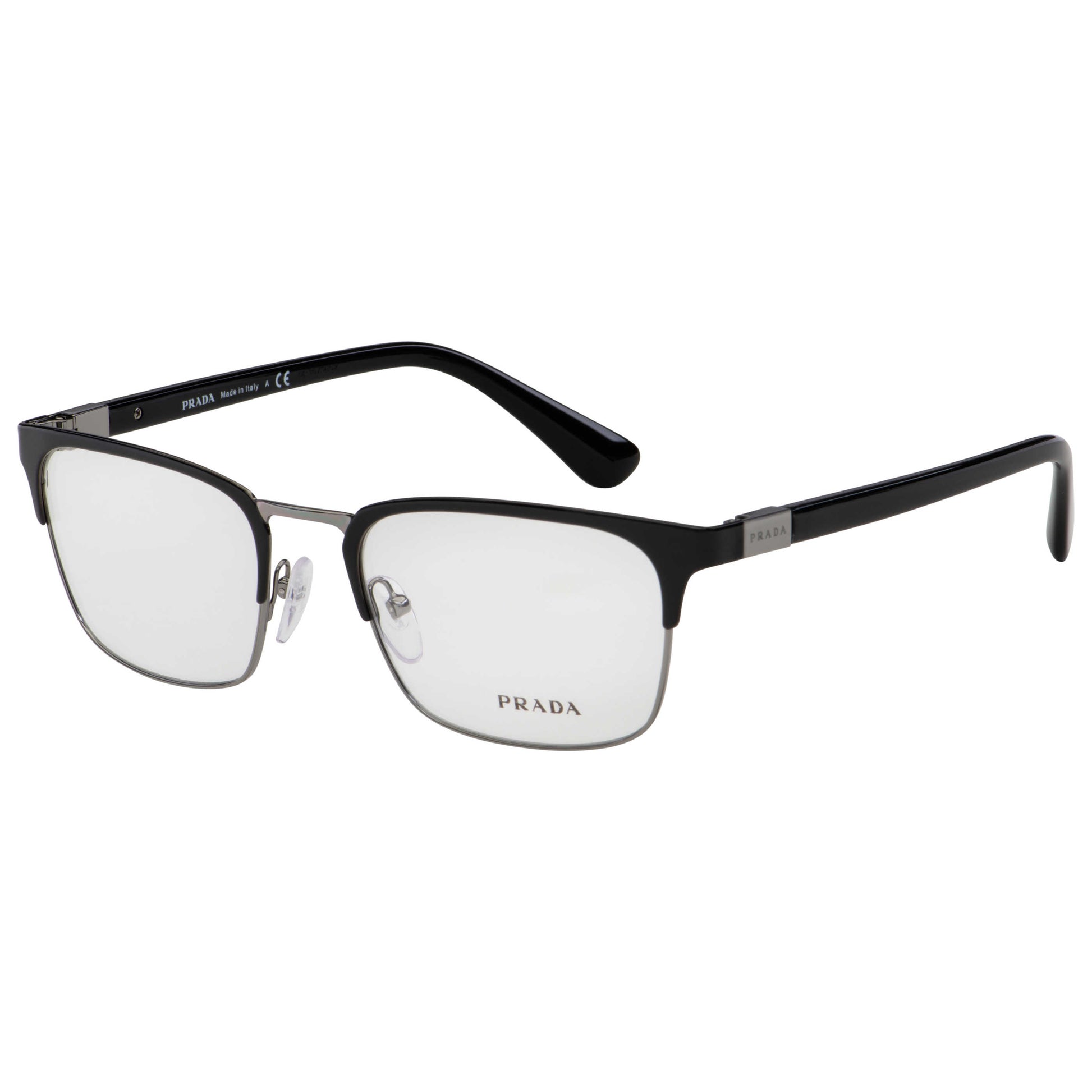 Front view of Prada Fashion Unisex Opticals PR54TV-1AB1O1-53