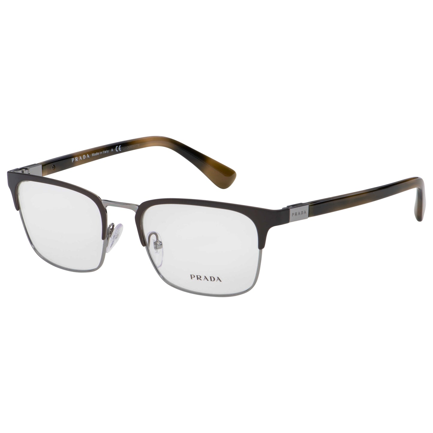 Front view of Prada Fashion Men's Opticals PR54TV-U6C1O1-53