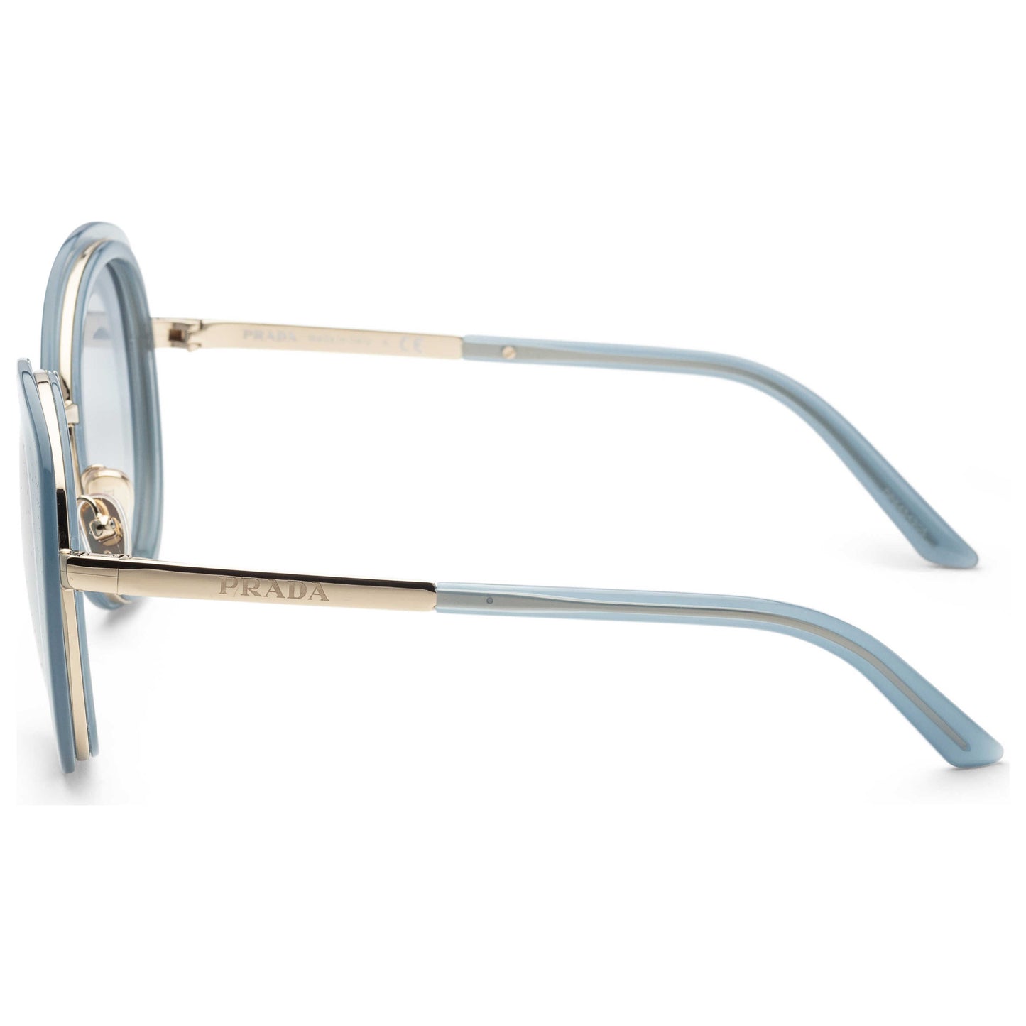 Left view of Prada Fashion Women's Sunglasses PR54YS-06Y03O-54