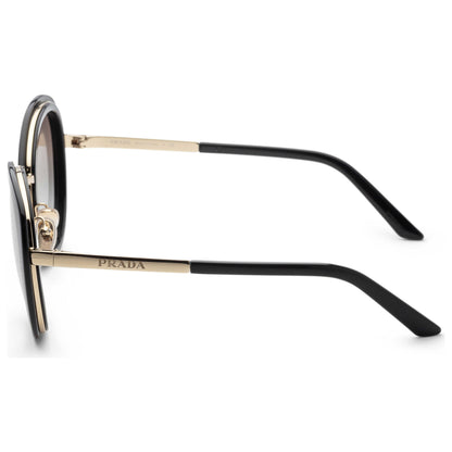 Left view of Prada Fashion Women's Sunglasses PR54YS-AAV0A7-54