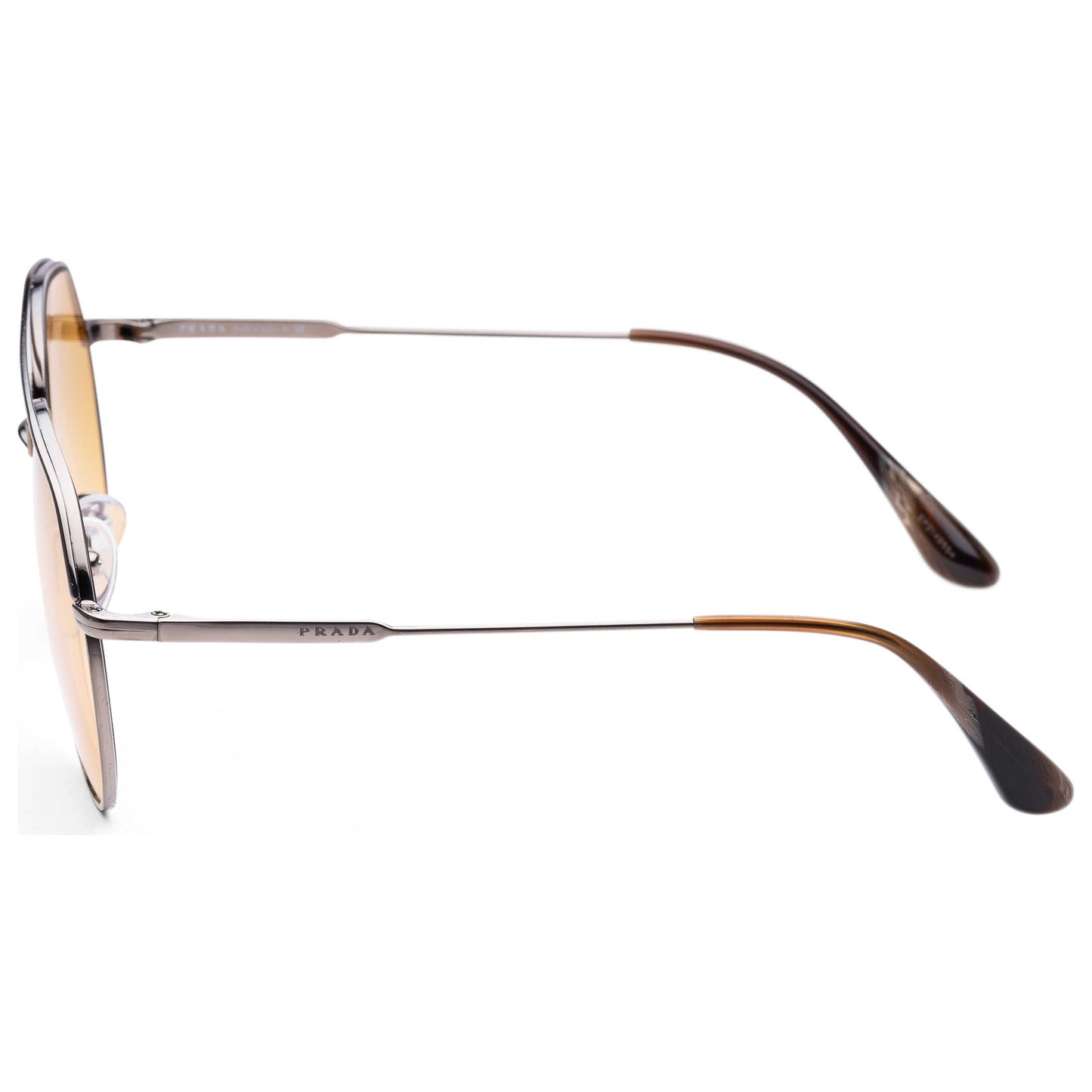 Left view of Prada Fashion Men's Sunglasses PR55US-5AV0B757
