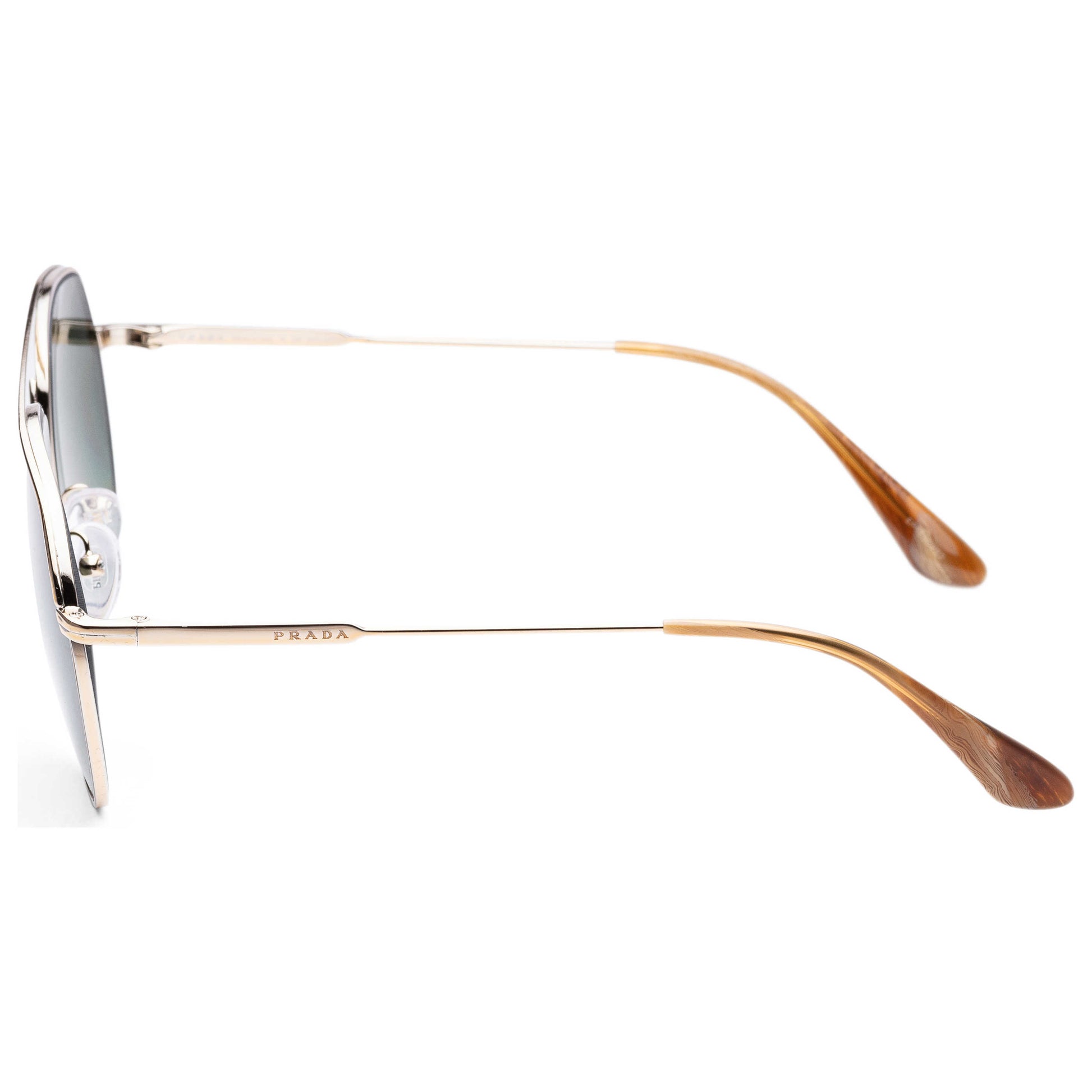Left view of Prada Fashion Men's Sunglasses PR55US-ZVN19857