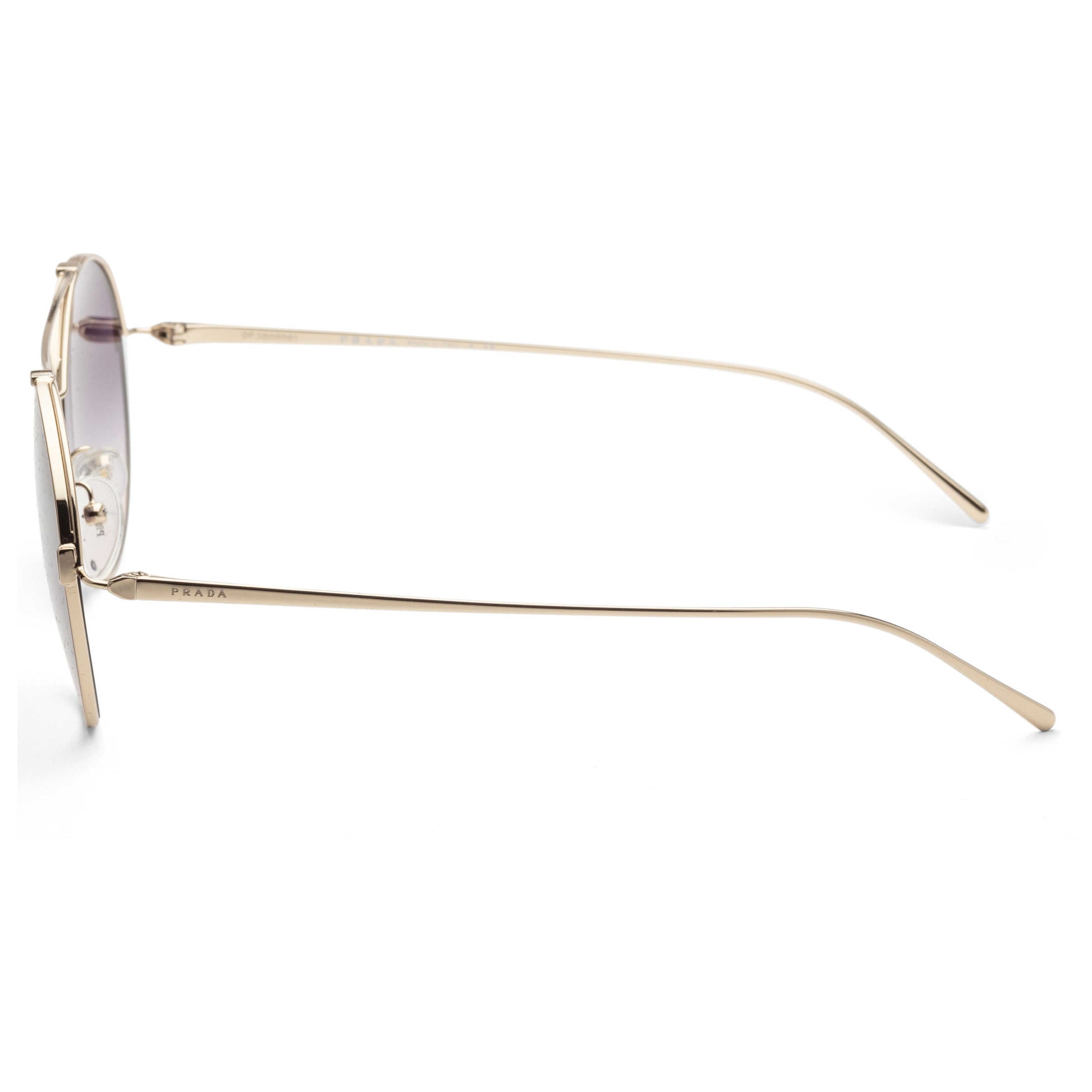 Left view of Prada Fashion Women's Sunglasses PR56US-ZVNNJ055