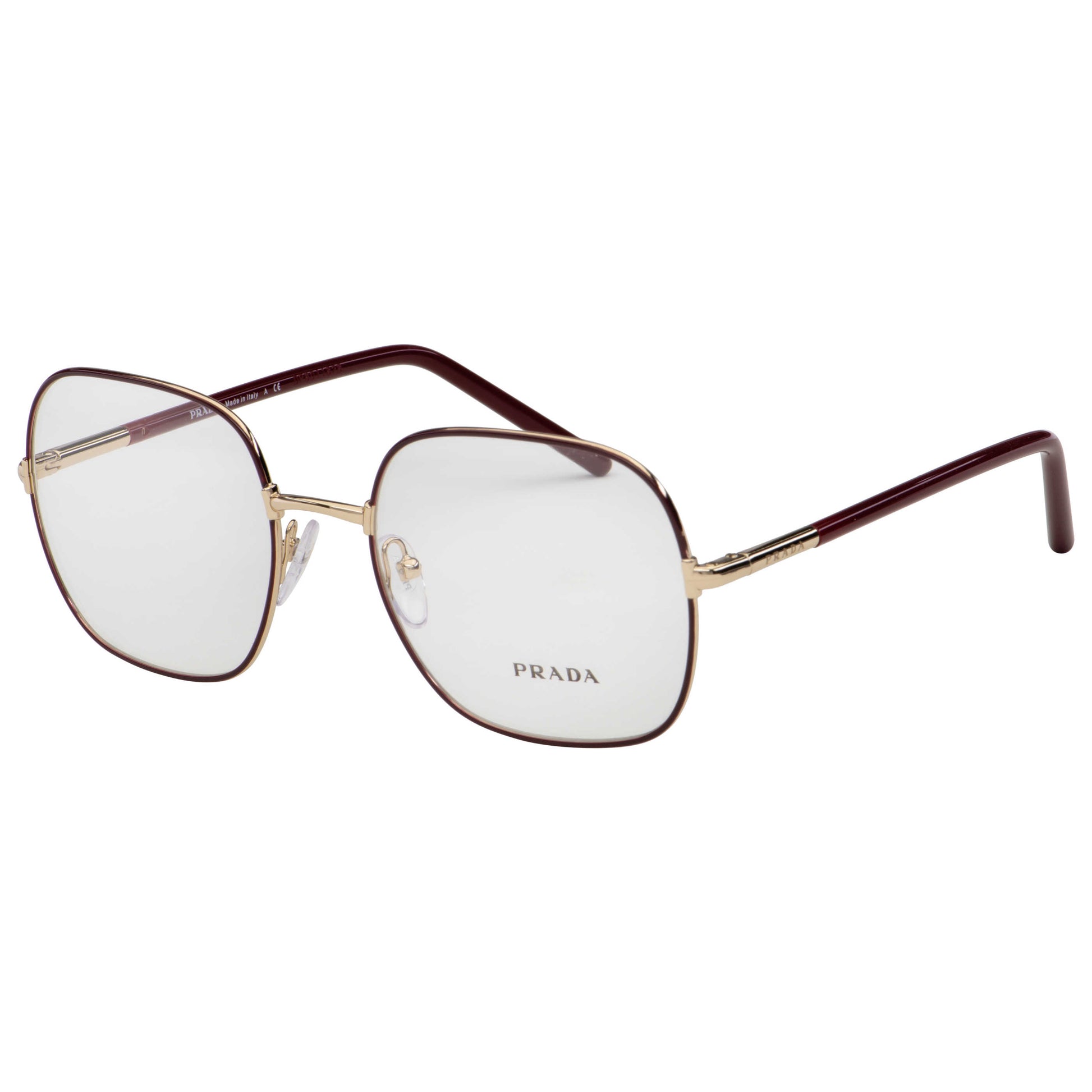 Front view of Prada Fashion Unisex Opticals PR56WV-09B1O1-54