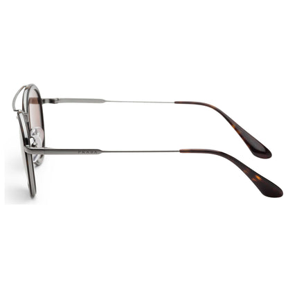 Left view of Prada Fashion Men's Sunglasses PR56XS-01A8C1-46