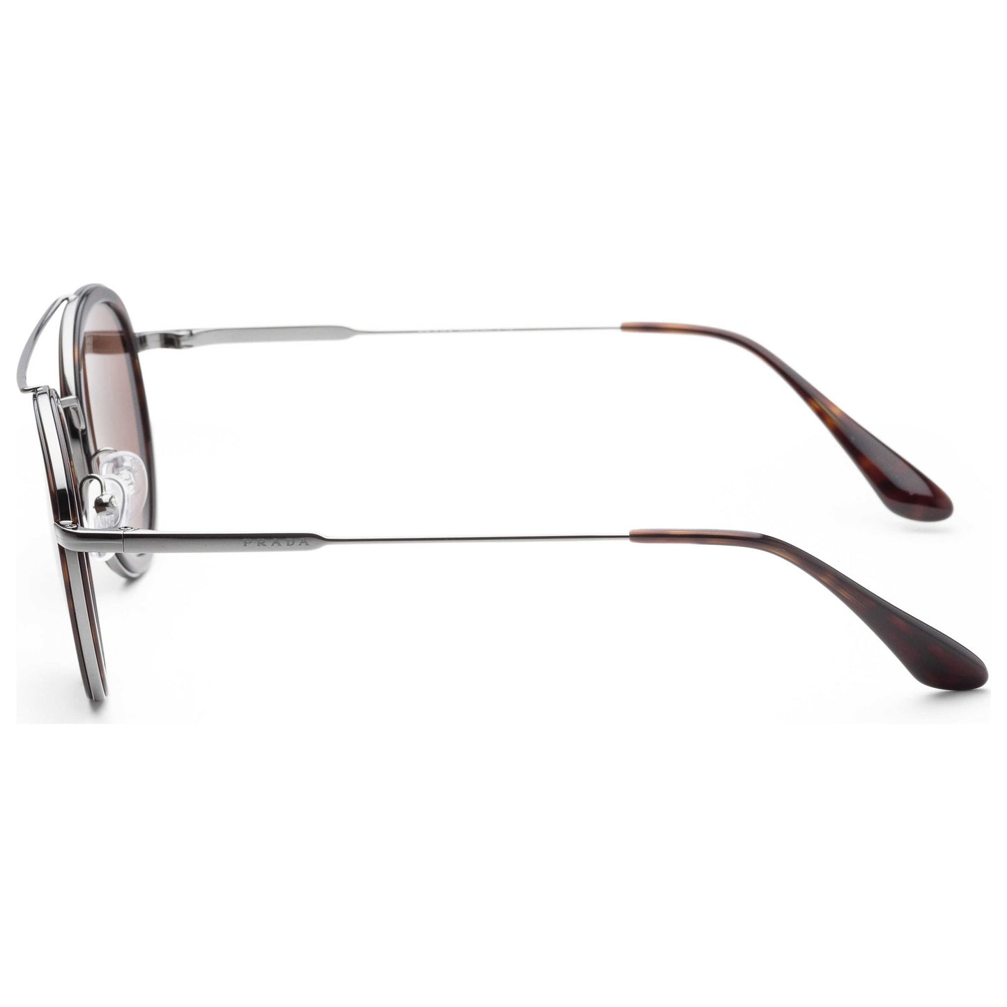 Left view of Prada Fashion Men's Sunglasses PR56XS-01A8C1-49