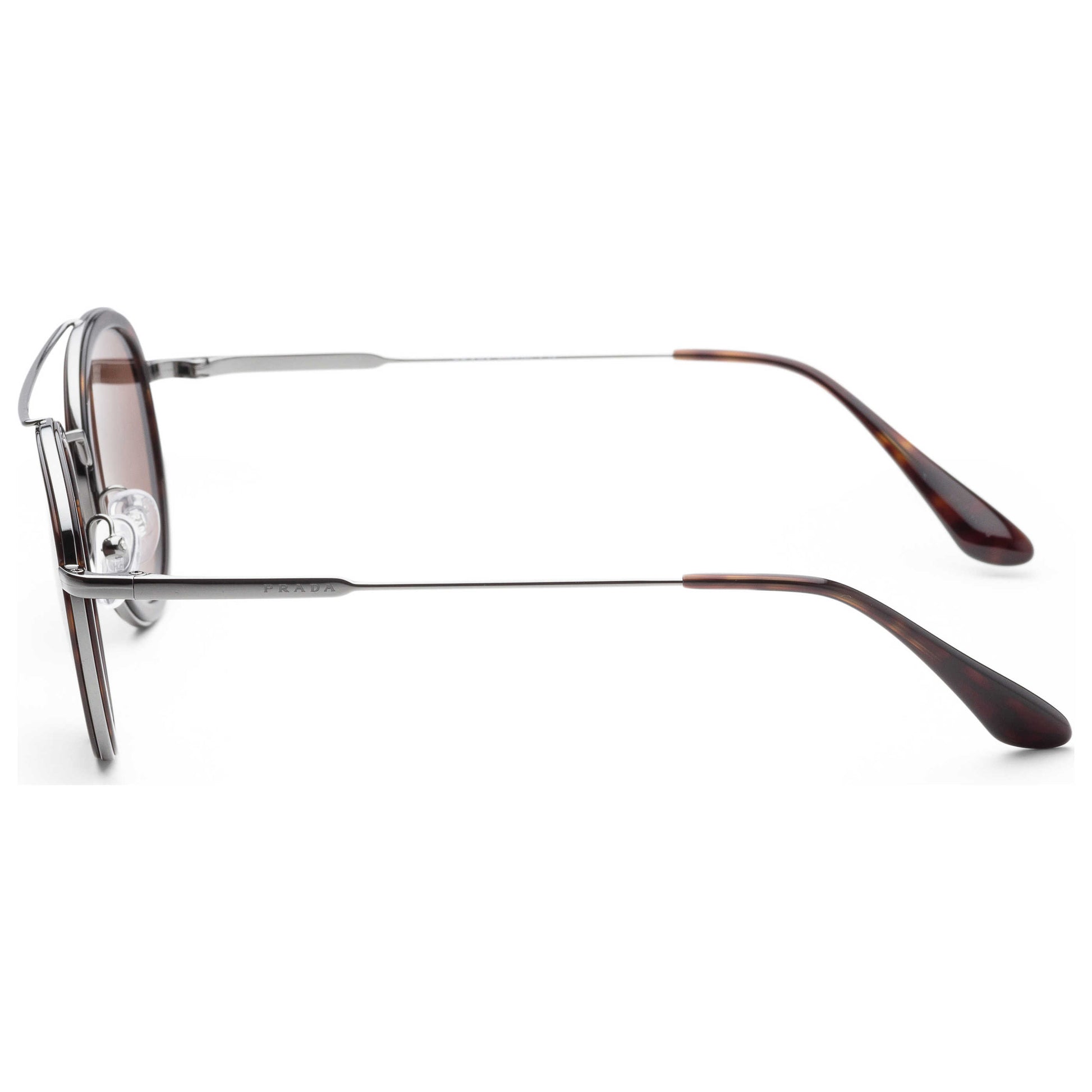 Left view of Prada Fashion Men's Sunglasses PR56XS-01A8C1-49