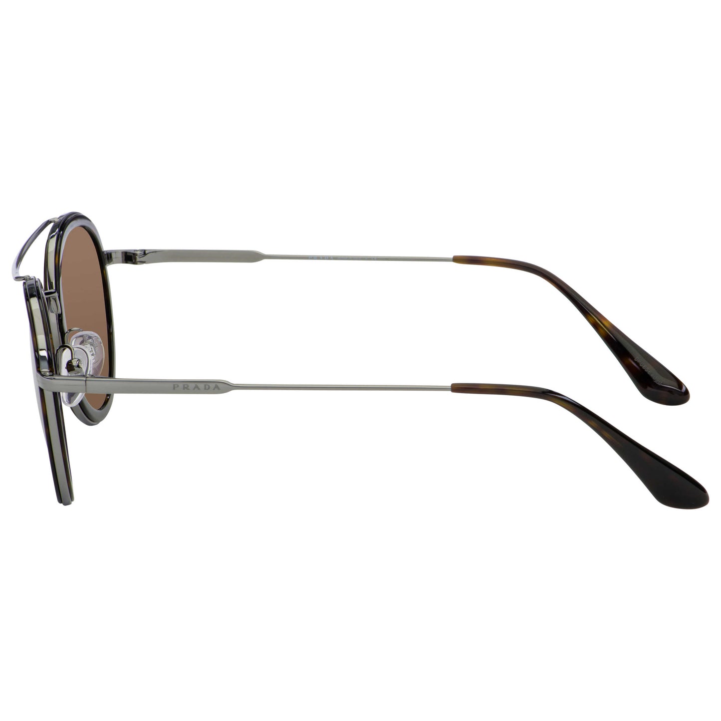 Right view of Prada Fashion Men's Sunglasses PR56XS-01A8C1-49