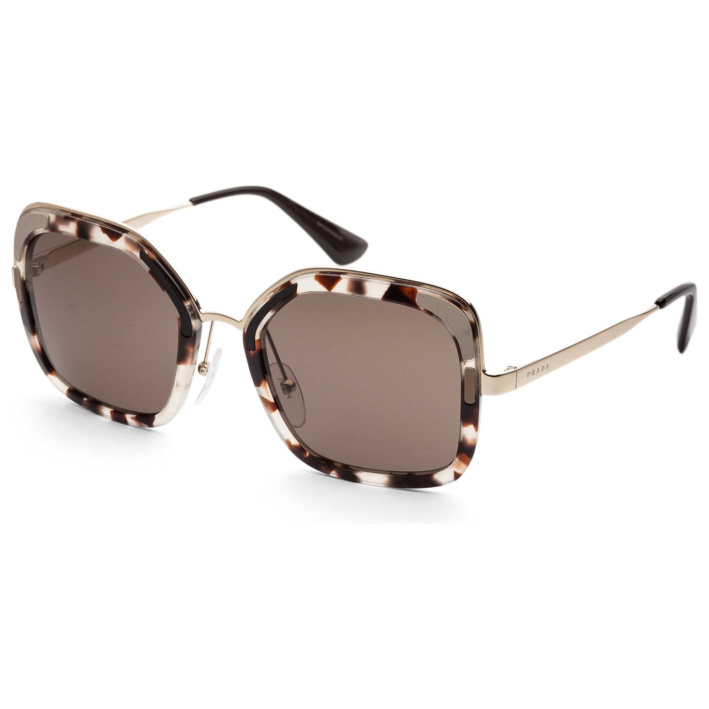 Front view of Prada Fashion Men's Sunglasses PR57US-UAO5S254