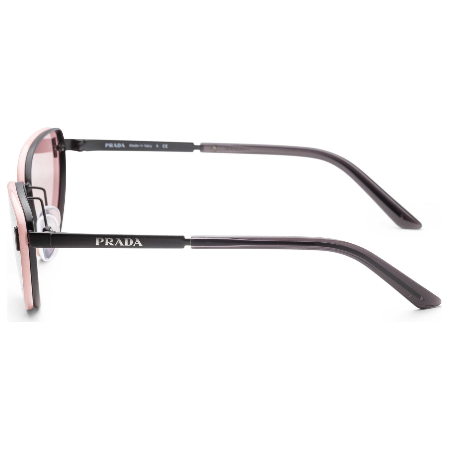 Left view of Prada Fashion Unisex Sunglasses PR57WS-1BO03L-63