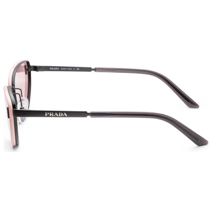 Left view of Prada Fashion Unisex Sunglasses PR57WS-1BO03L-63