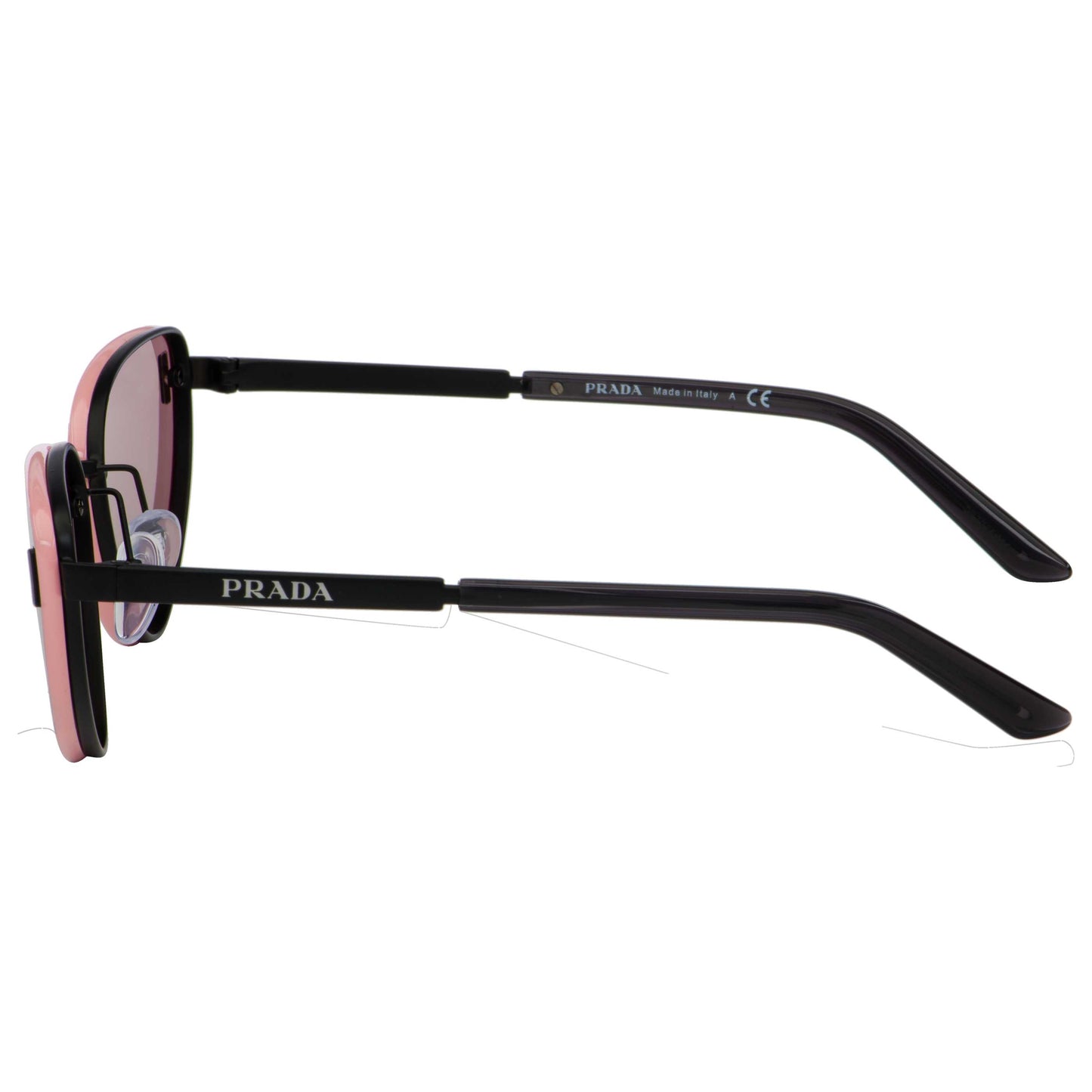 Right view of Prada Fashion Unisex Sunglasses PR57WS-1BO03L-63