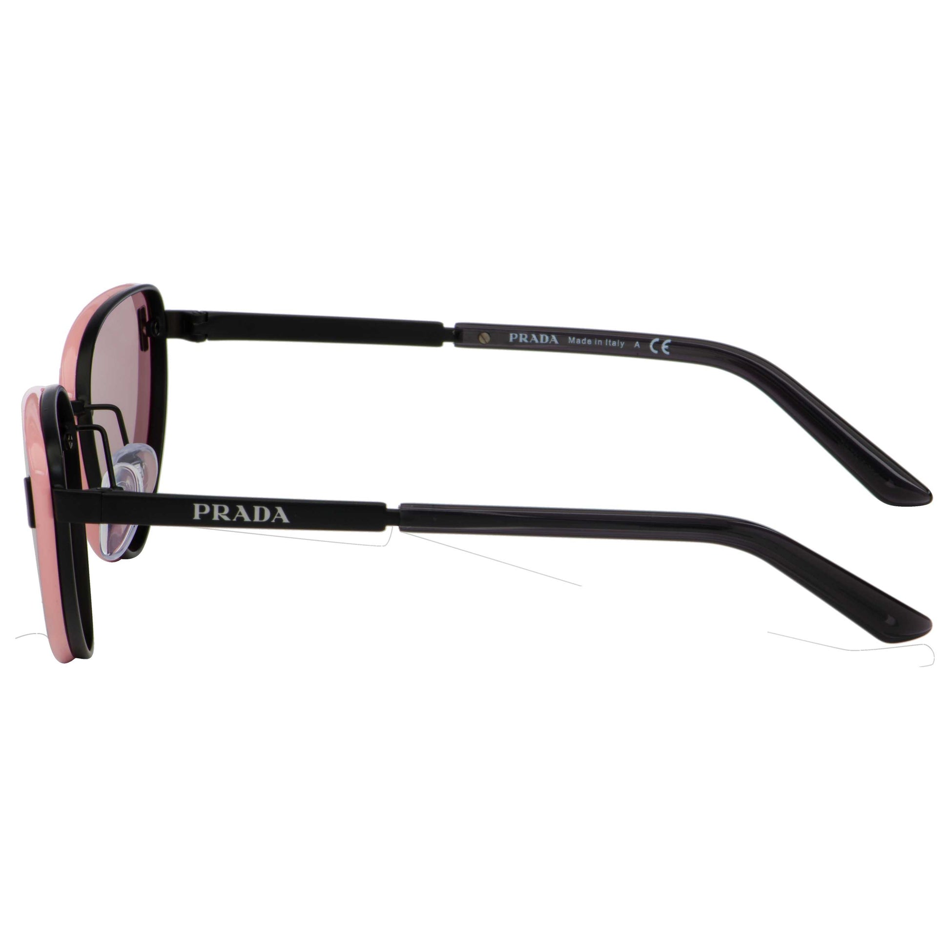 Right view of Prada Fashion Unisex Sunglasses PR57WS-1BO03L-63