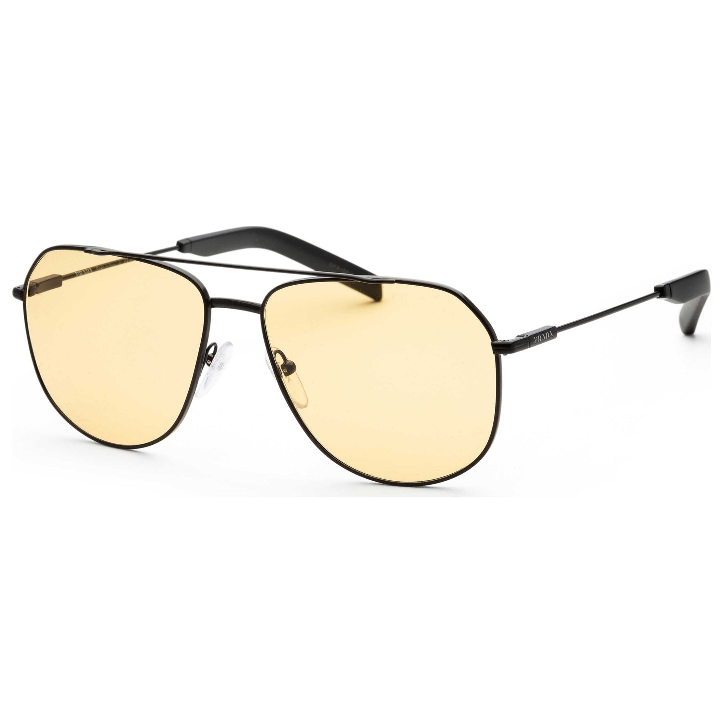 Front view of Prada Fashion Men's Sunglasses PR59WS-1BO07M-60