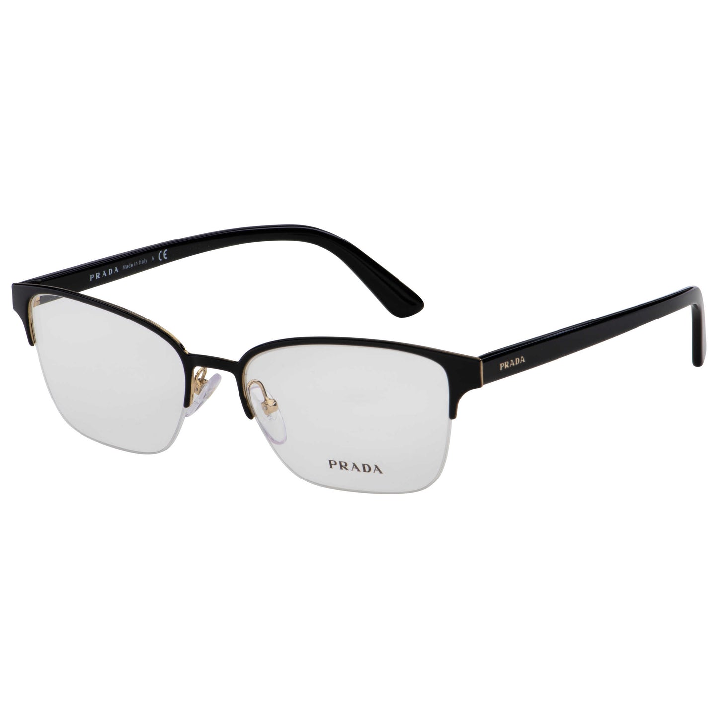Front view of Prada Fashion Men's Opticals PR61XV-AAV1O1-54