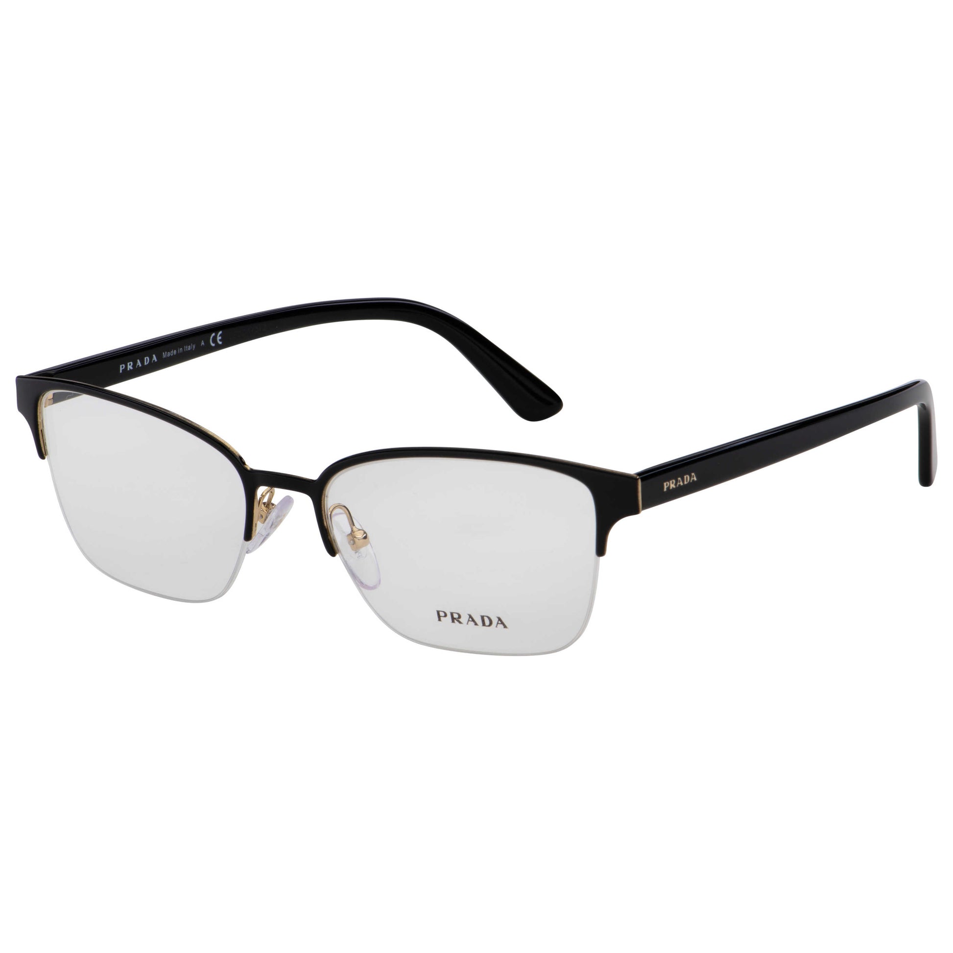 Front view of Prada Fashion Men's Opticals PR61XV-AAV1O1-54