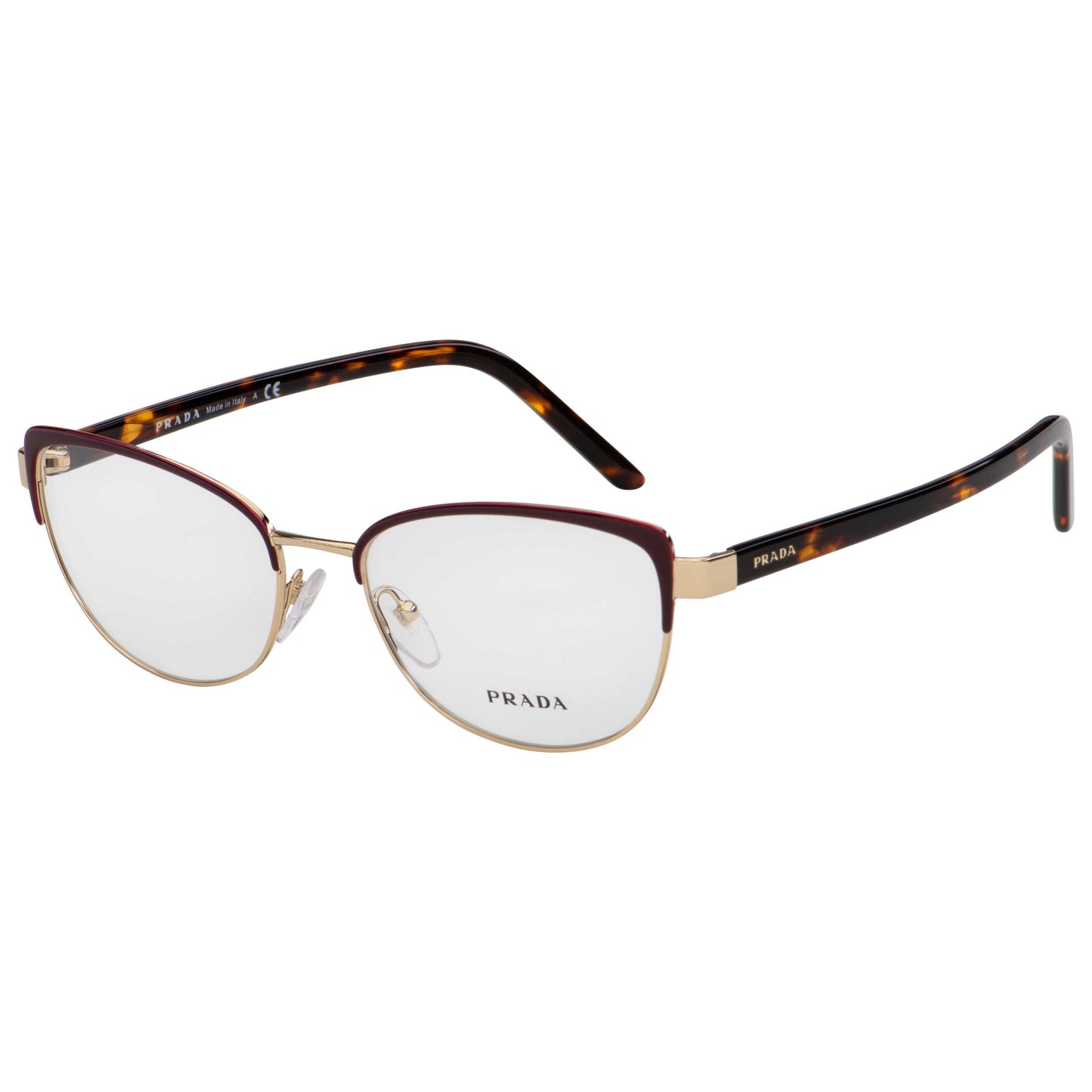 Front view of Prada Fashion Women's Opticals PR63XV-09B1O1-53