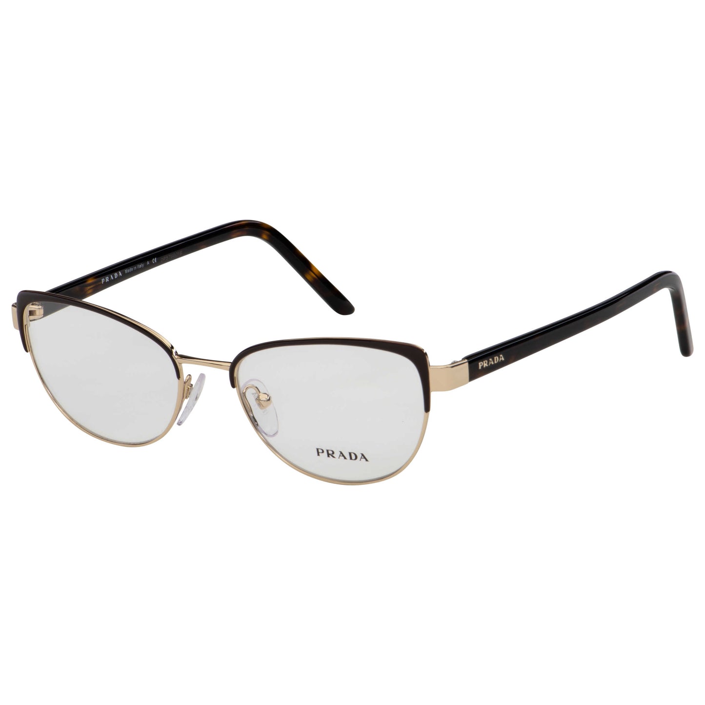 Front view of Prada Fashion Unisex Opticals PR63XV-KOF1O1-51