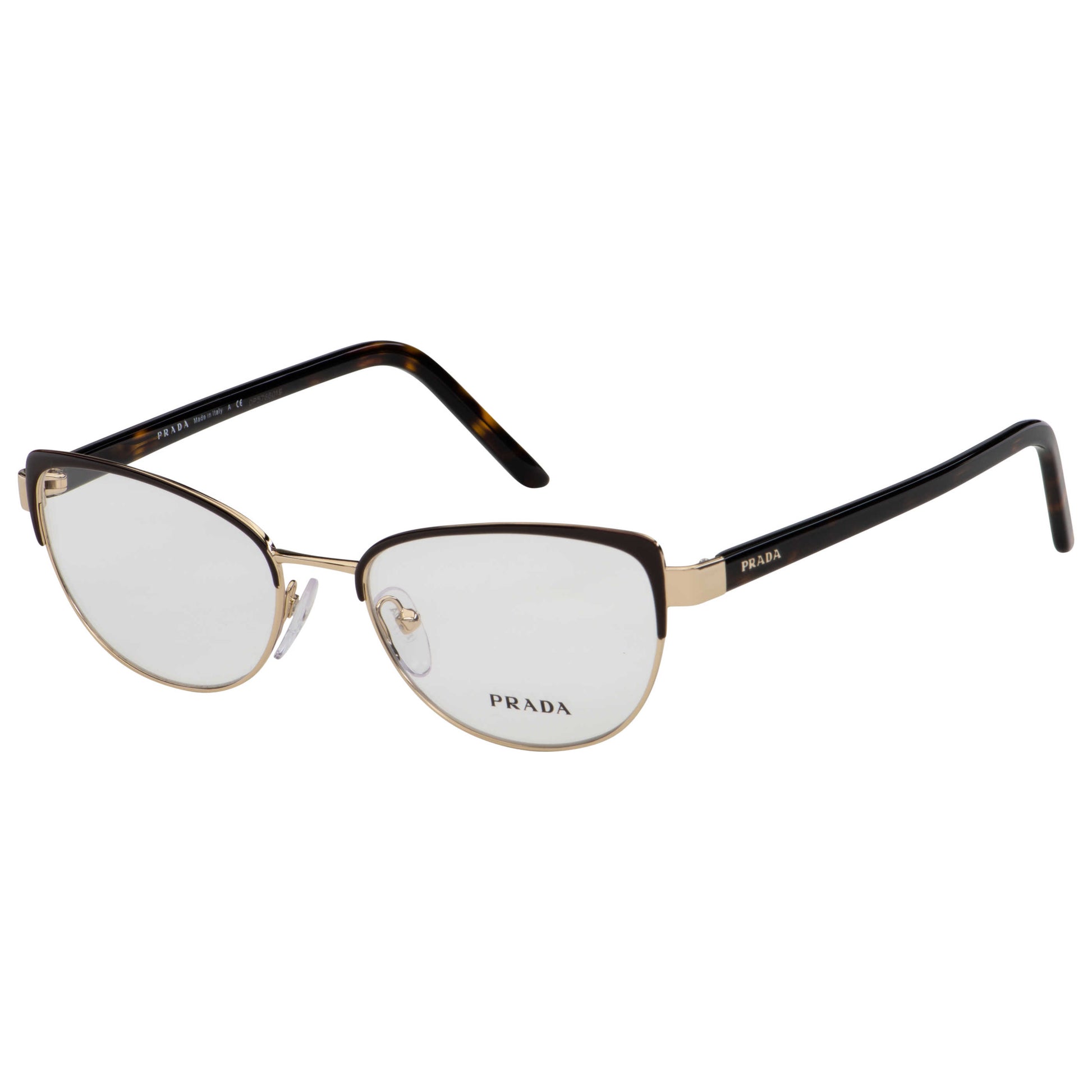 Front view of Prada Fashion Unisex Opticals PR63XV-KOF1O1-51