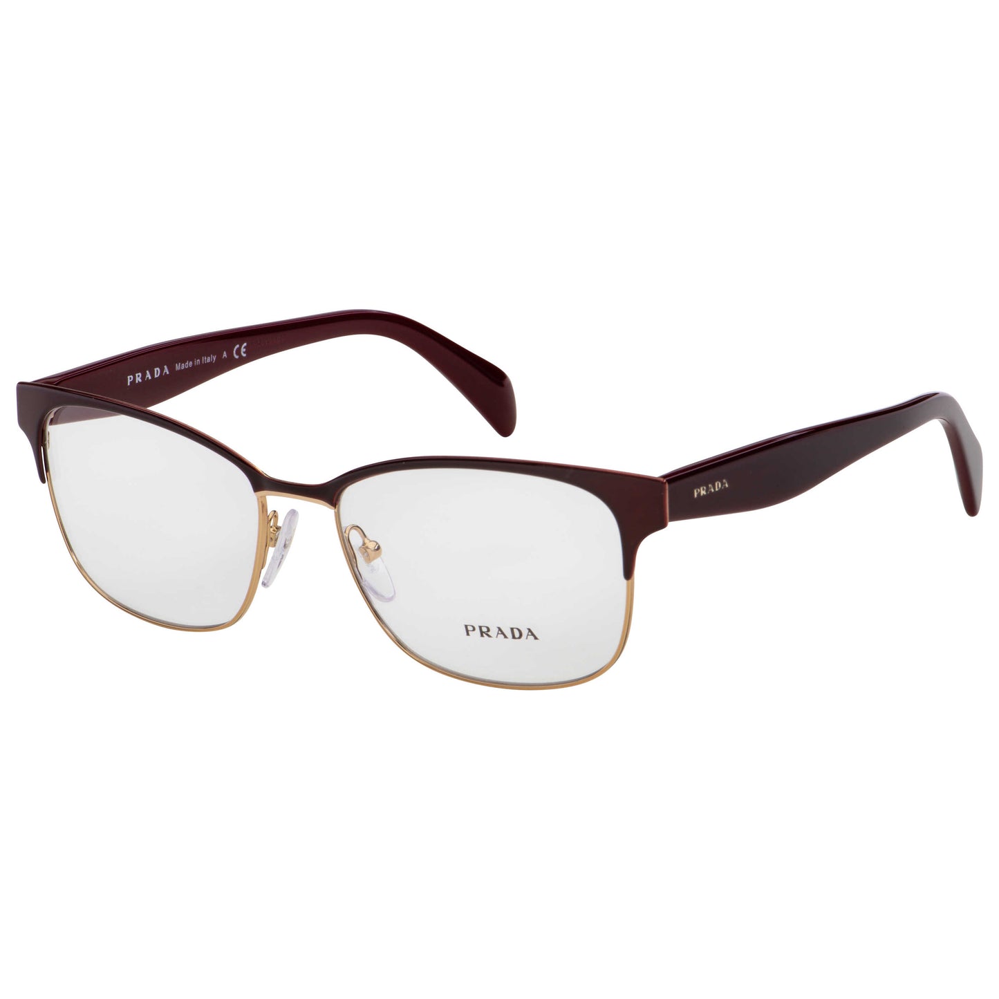 Front view of Prada Fashion Women's Opticals PR65RV-UAN1O1-55