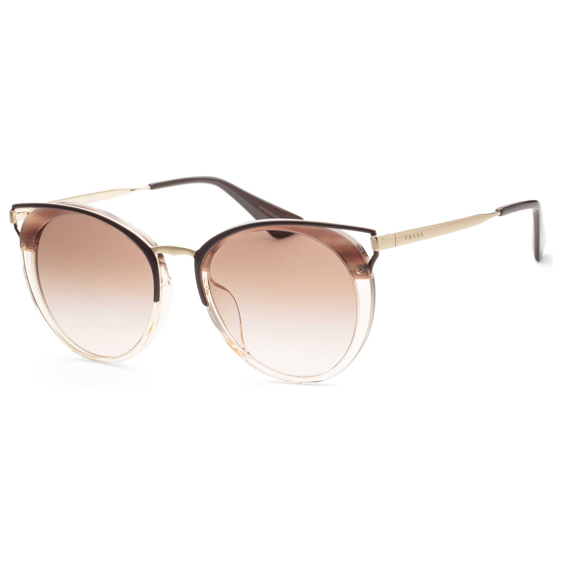 Front view of Prada Fashion Women's Sunglasses PR66TSF-LMN0A654