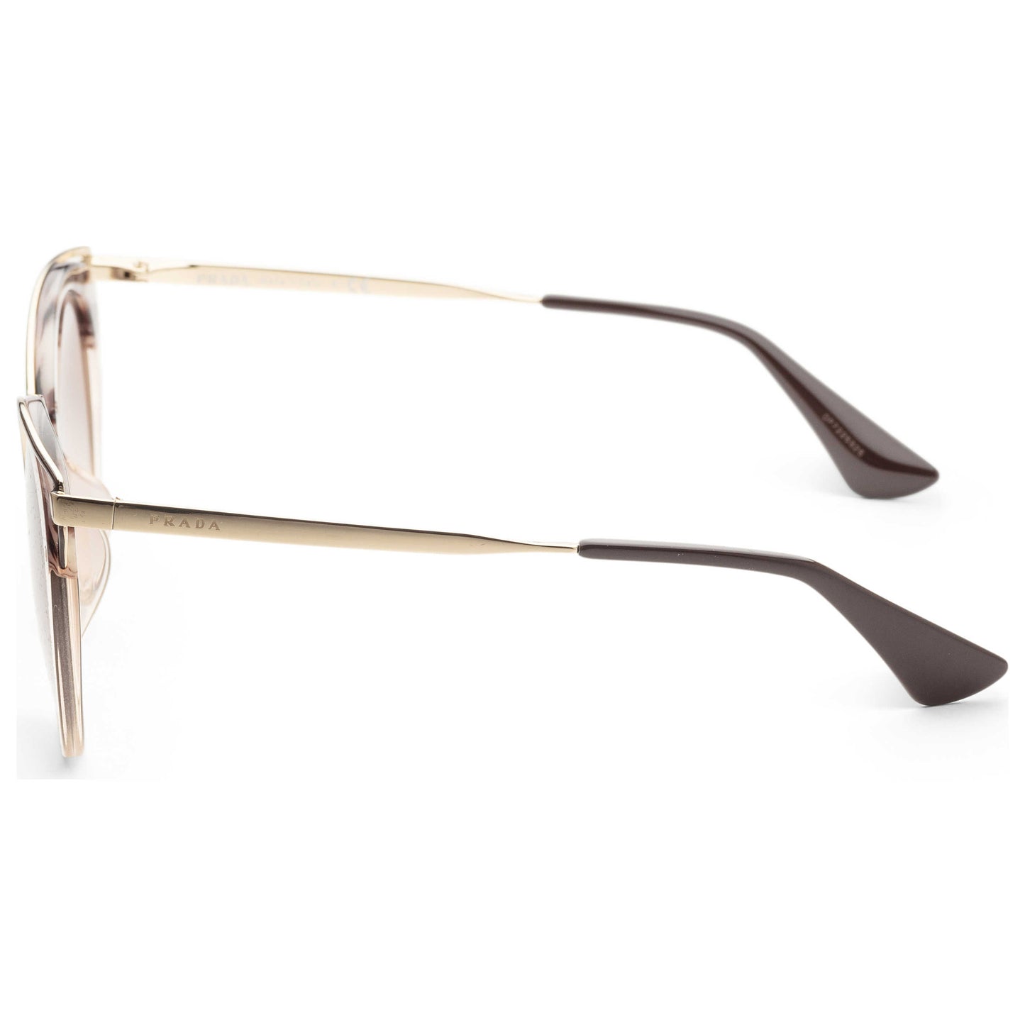 Left view of Prada Fashion Women's Sunglasses PR66TSF-LMN0A654