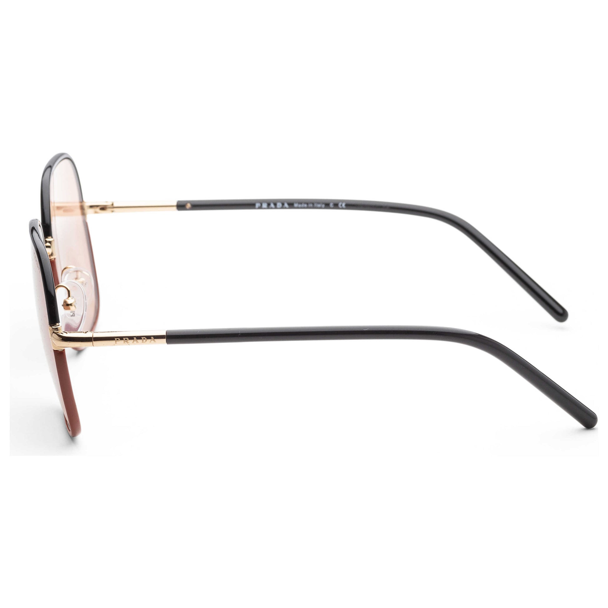 Left view of Prada Fashion Women's Sunglasses PR67XS-01H1P1-55