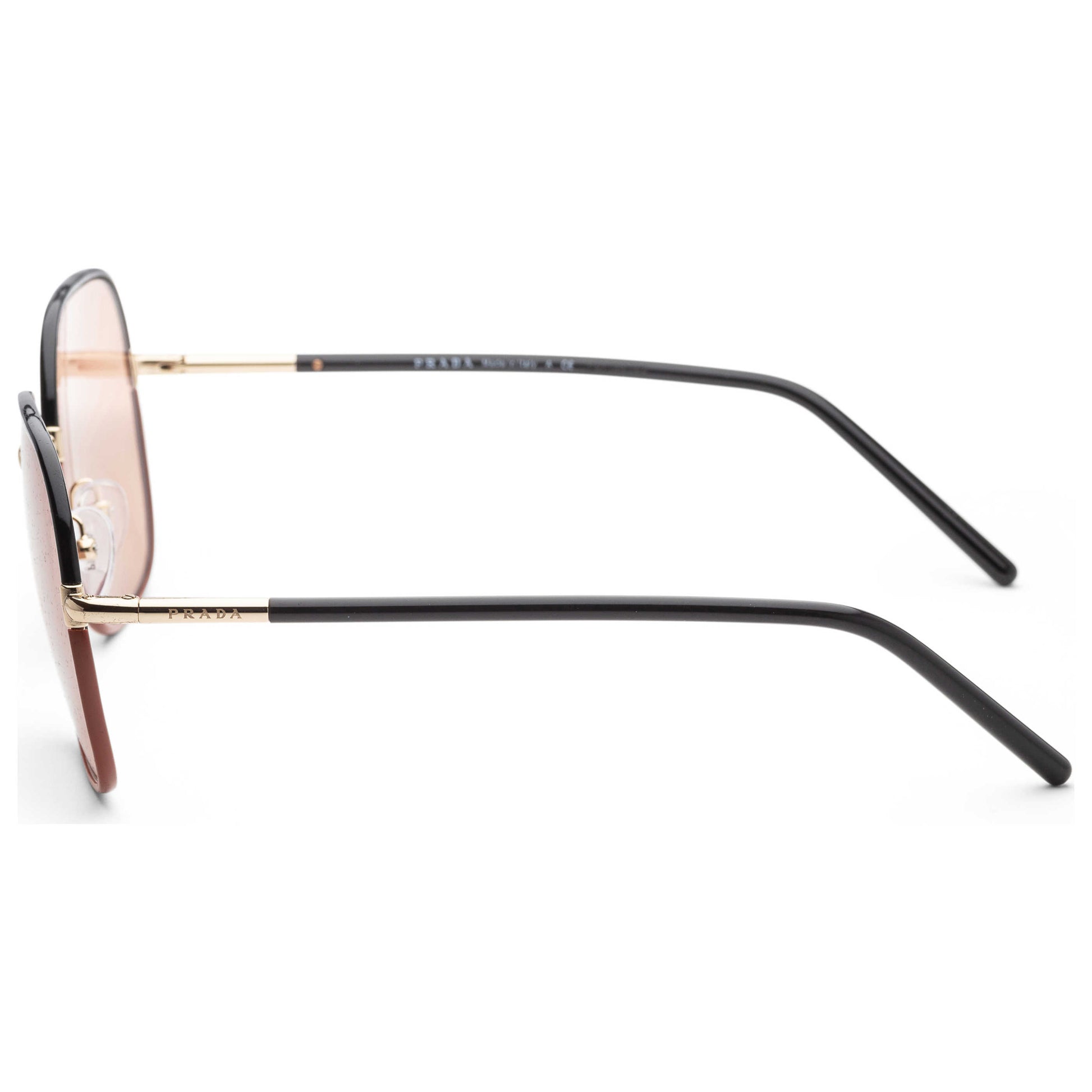 Left view of Prada Fashion Women's Sunglasses PR67XS-01H1P1-58