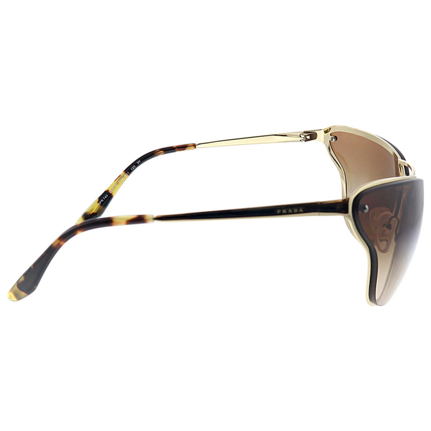 Right view of Prada Fashion Men's Sunglasses PR74VS-5AK6S169
