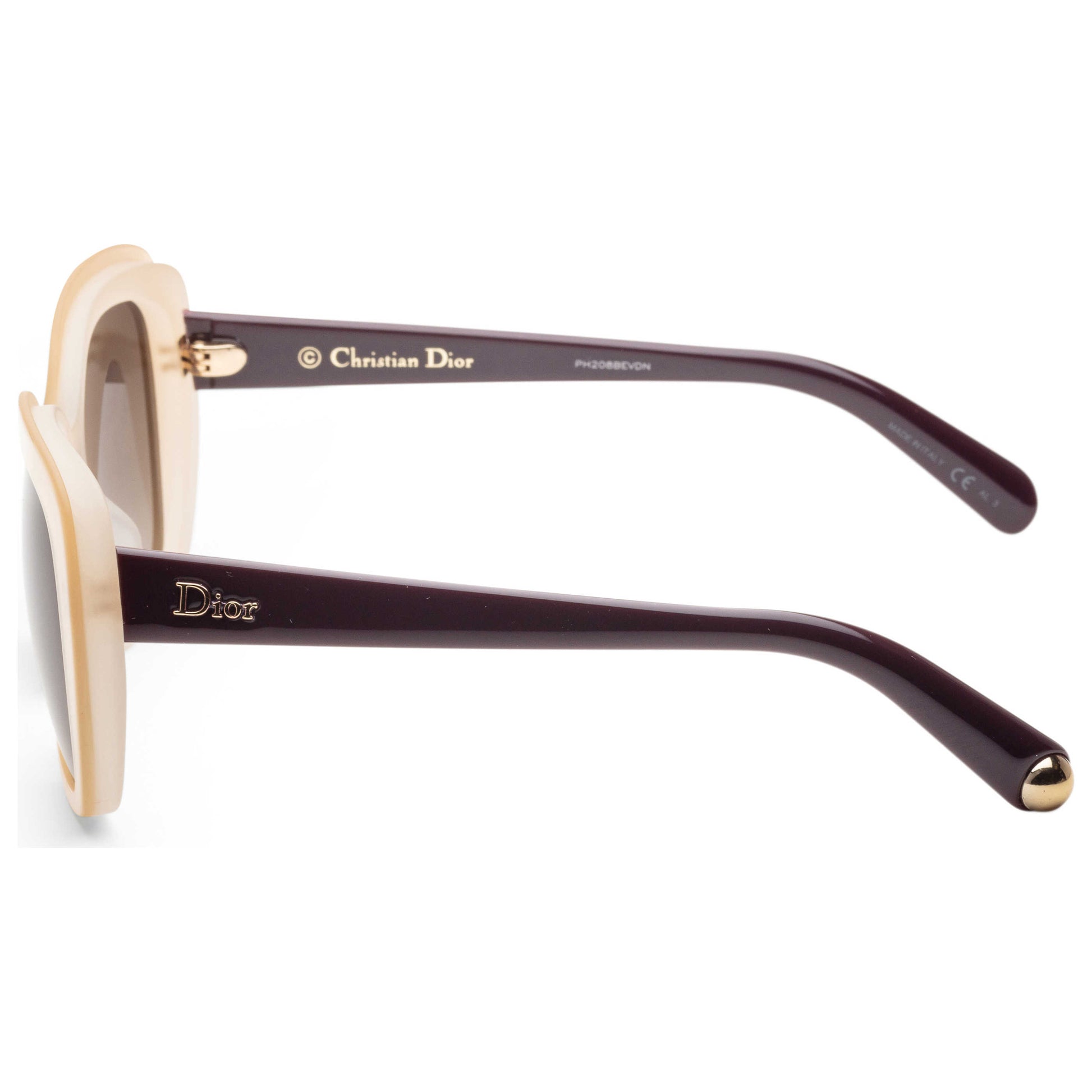 Left view of Christian Dior Promesse Women's Sunglasses PROMES2S-3IF-HA