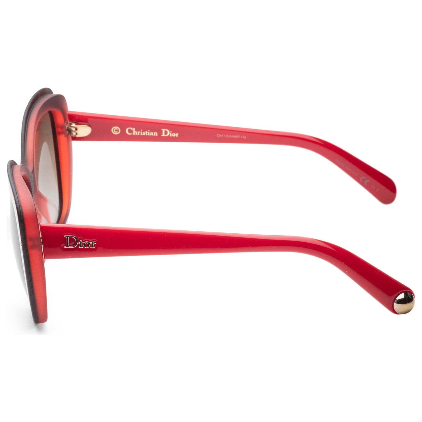 Left view of Christian Dior Promesse Women's Sunglasses PROMES2S-3IL-YY