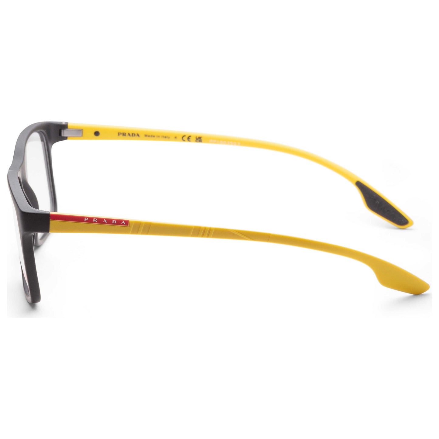 Left view of Prada Linea Rossa Men's Opticals PS-01LV-08W1O1