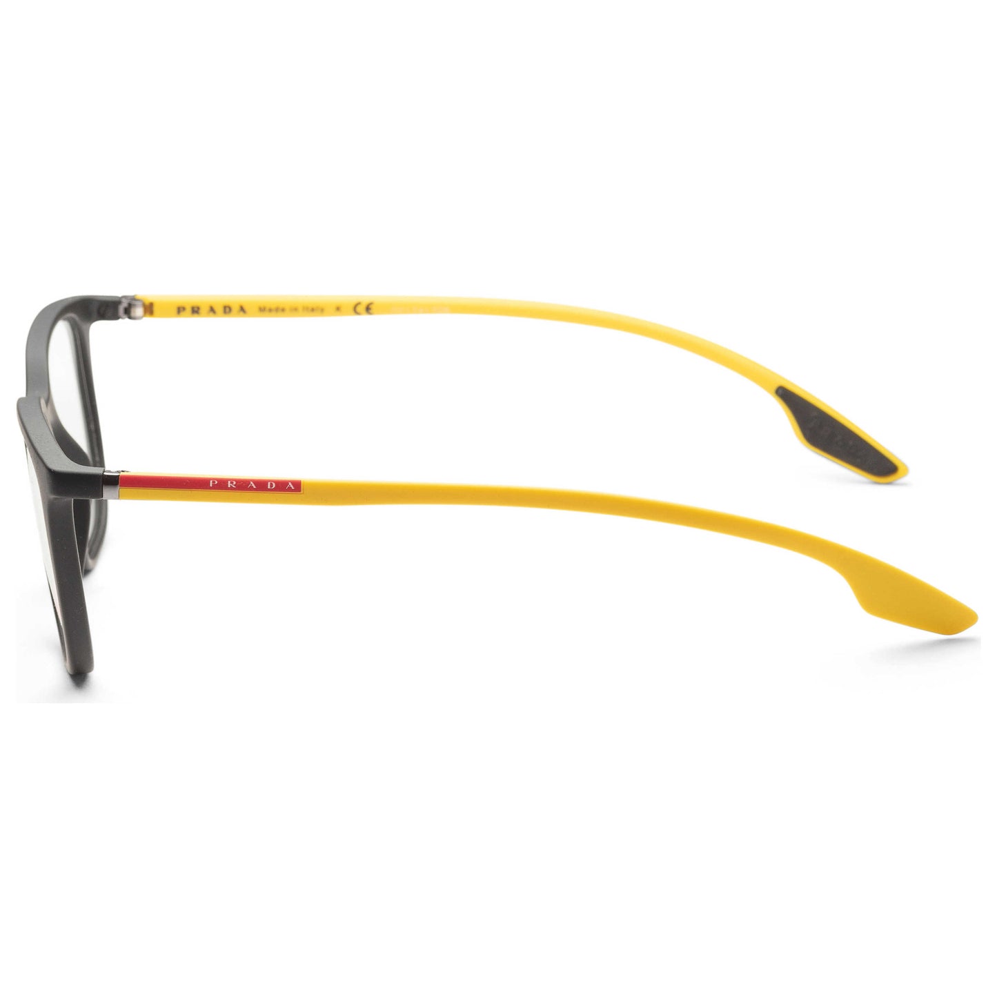 Left view of Prada Linea Rossa Men's Opticals PS-01OV-08W1O1