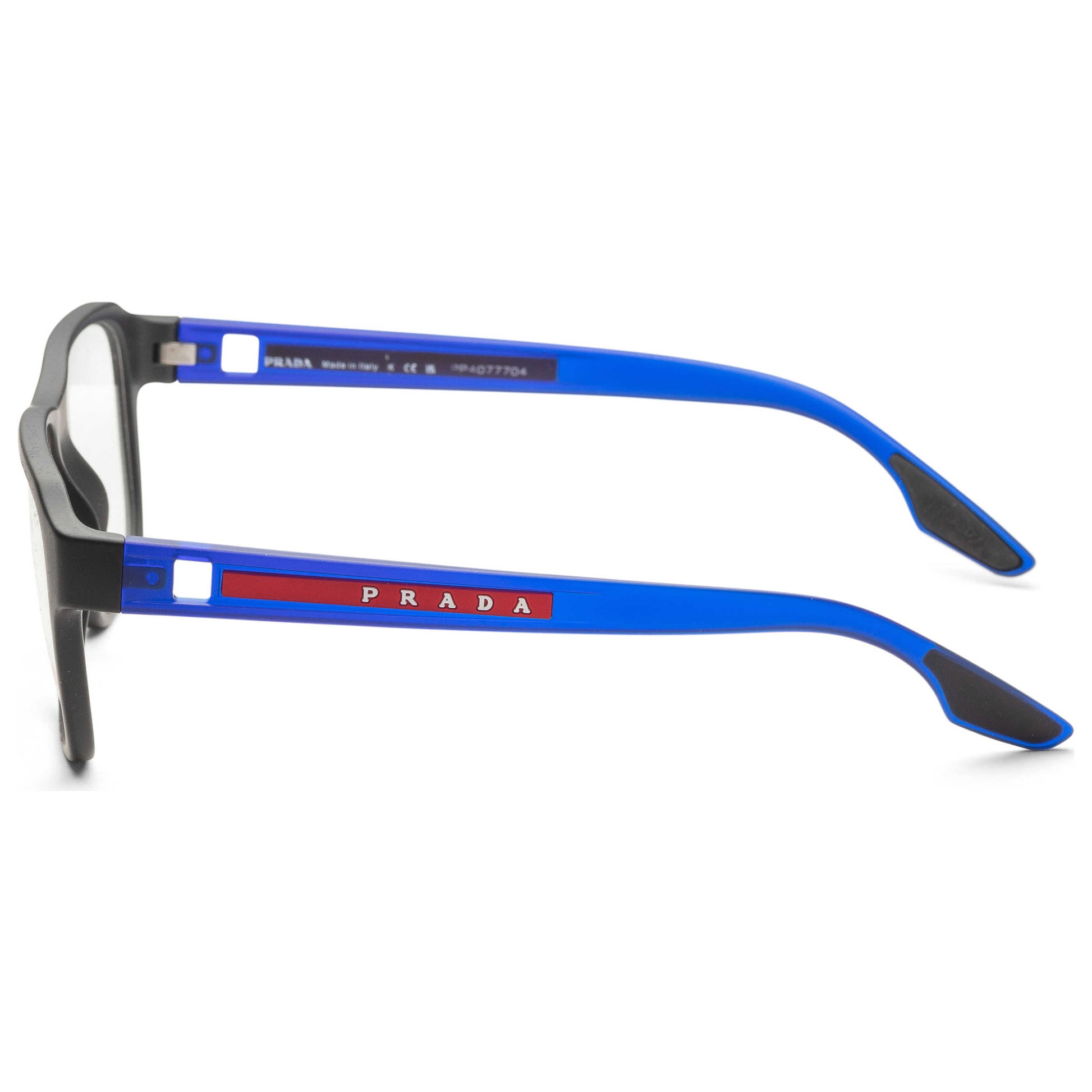 Left view of Prada Linea Rossa Men's Opticals PS-04NV-15C1O1