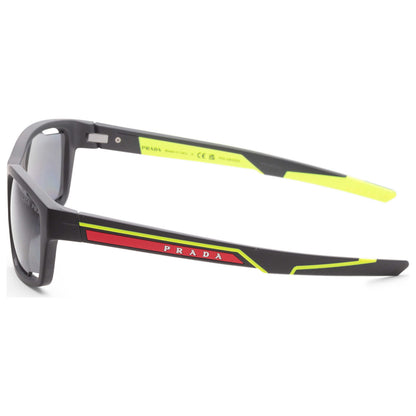 Left view of Prada Linea Rossa Men's Sunglasses PS-04YS-17G02G